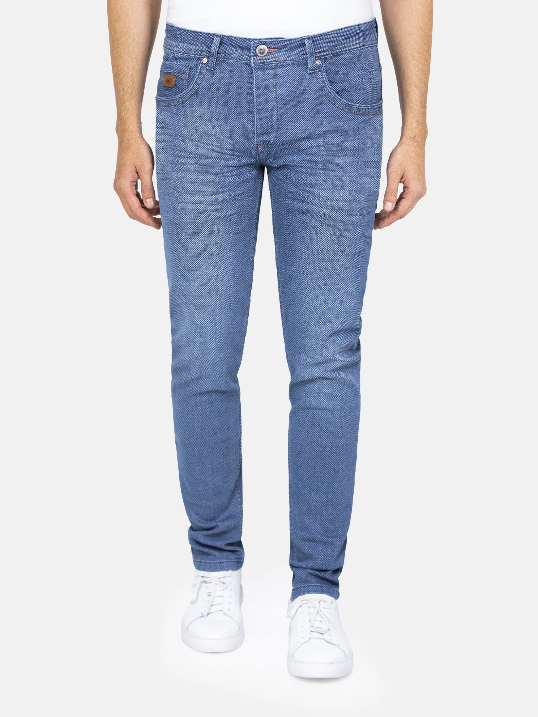 WAM DENIM Jeans*Natanel Slim Fit Blue Jeans