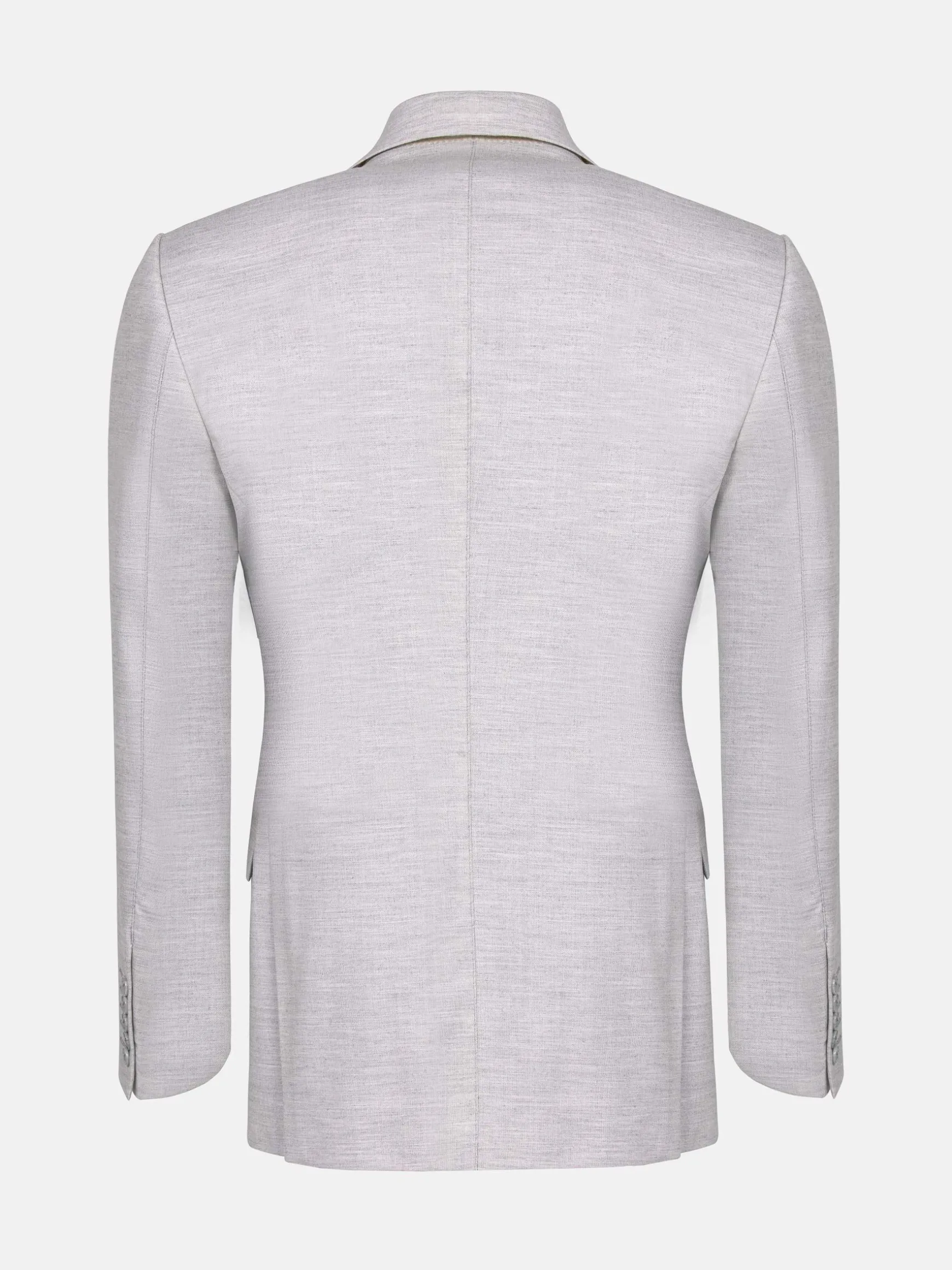 WAM DENIM Pakken & Maatwerk*Newsted Comfort Wide Lapel Light Grey Colbert