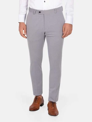 WAM DENIM Pakken & Maatwerk*Nolan Slim Fit Grey Suit Pantalon