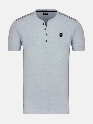 WAM DENIM T-Shirts*Oberursel Slim Fit Blue T-shirt