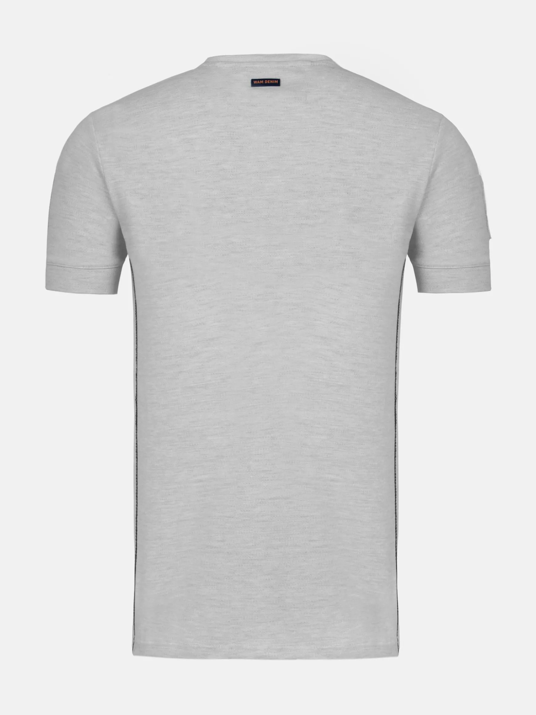 WAM DENIM T-Shirts*Oberursel Slim Fit Grey T-shirt