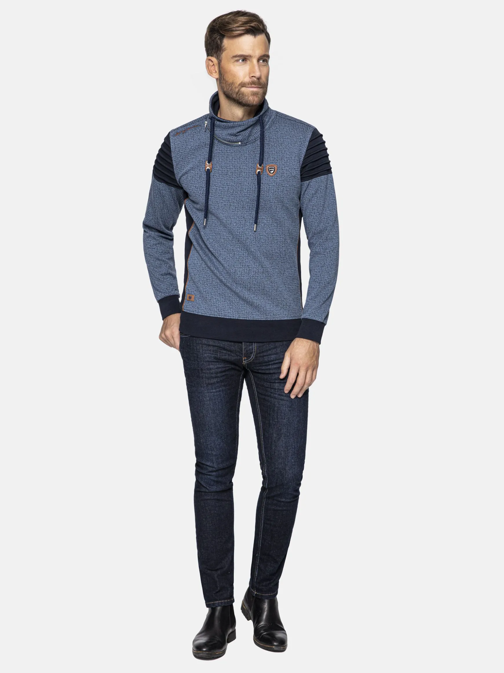 WAM DENIM Jeans*Oxford Slim Fit Dark Navy Jeans