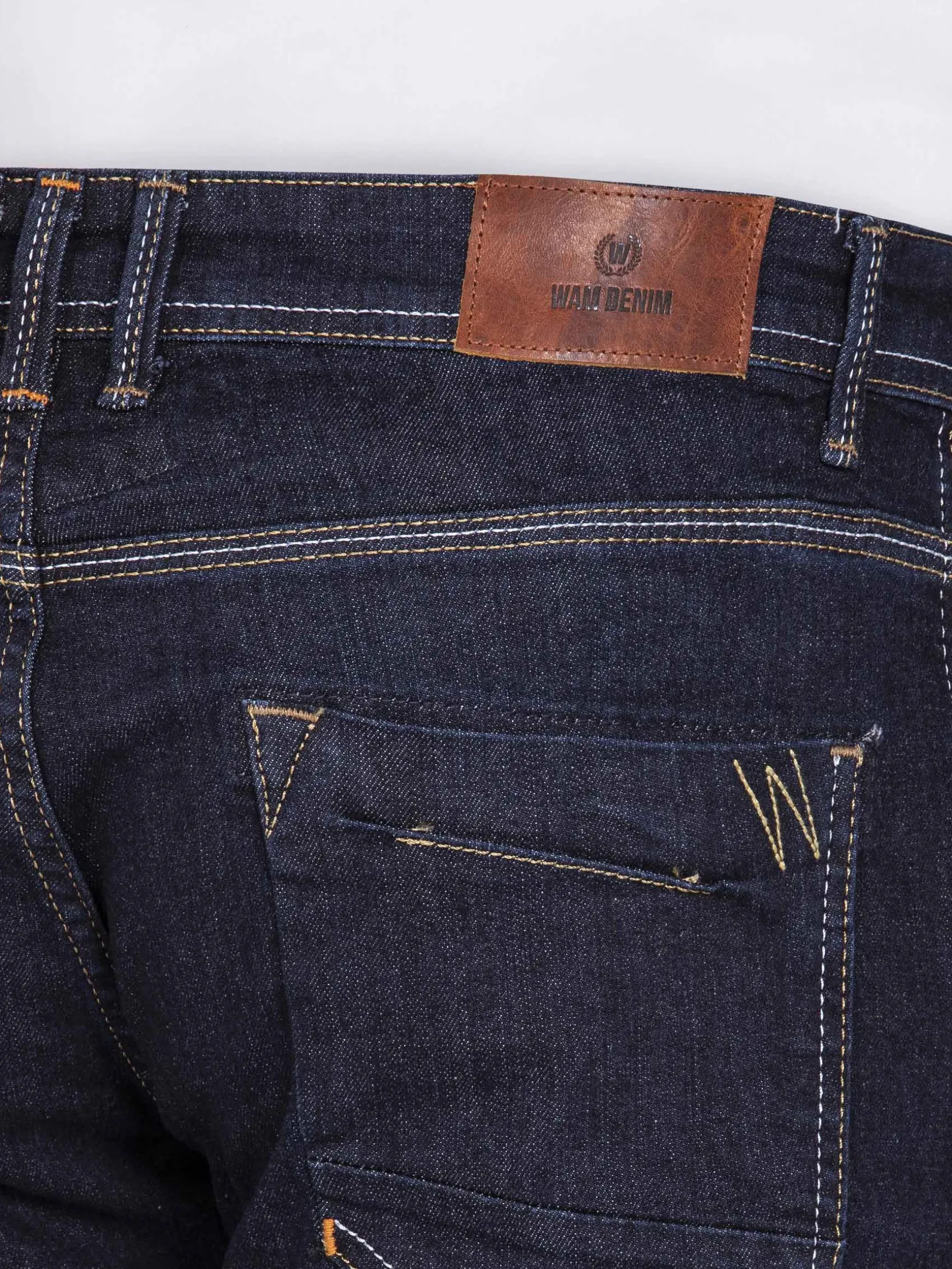 WAM DENIM Jeans*Oxford Slim Fit Dark Navy Jeans