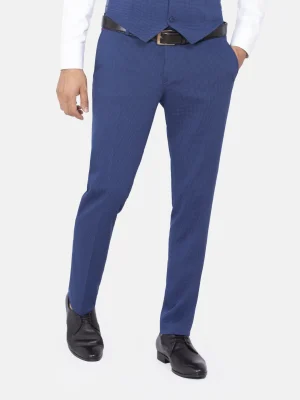 WAM DENIM Pakken & Maatwerk | Pantalons*Pantalon 72195 Aryeh Royal Blue