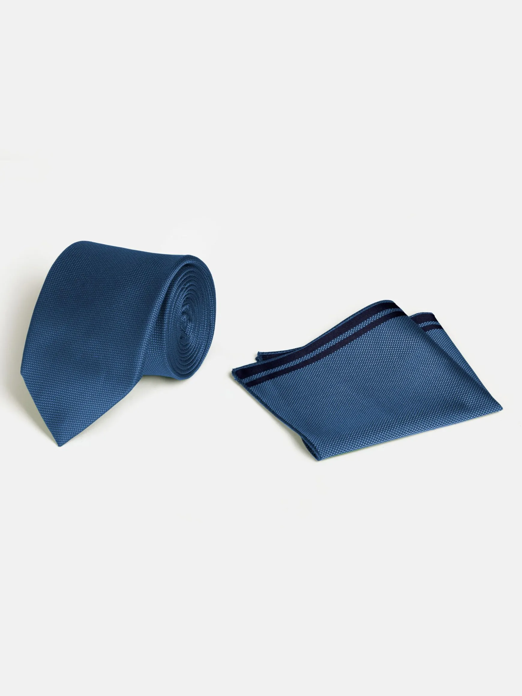 WAM DENIM Stropdassen*Pierce Blue Stropdas