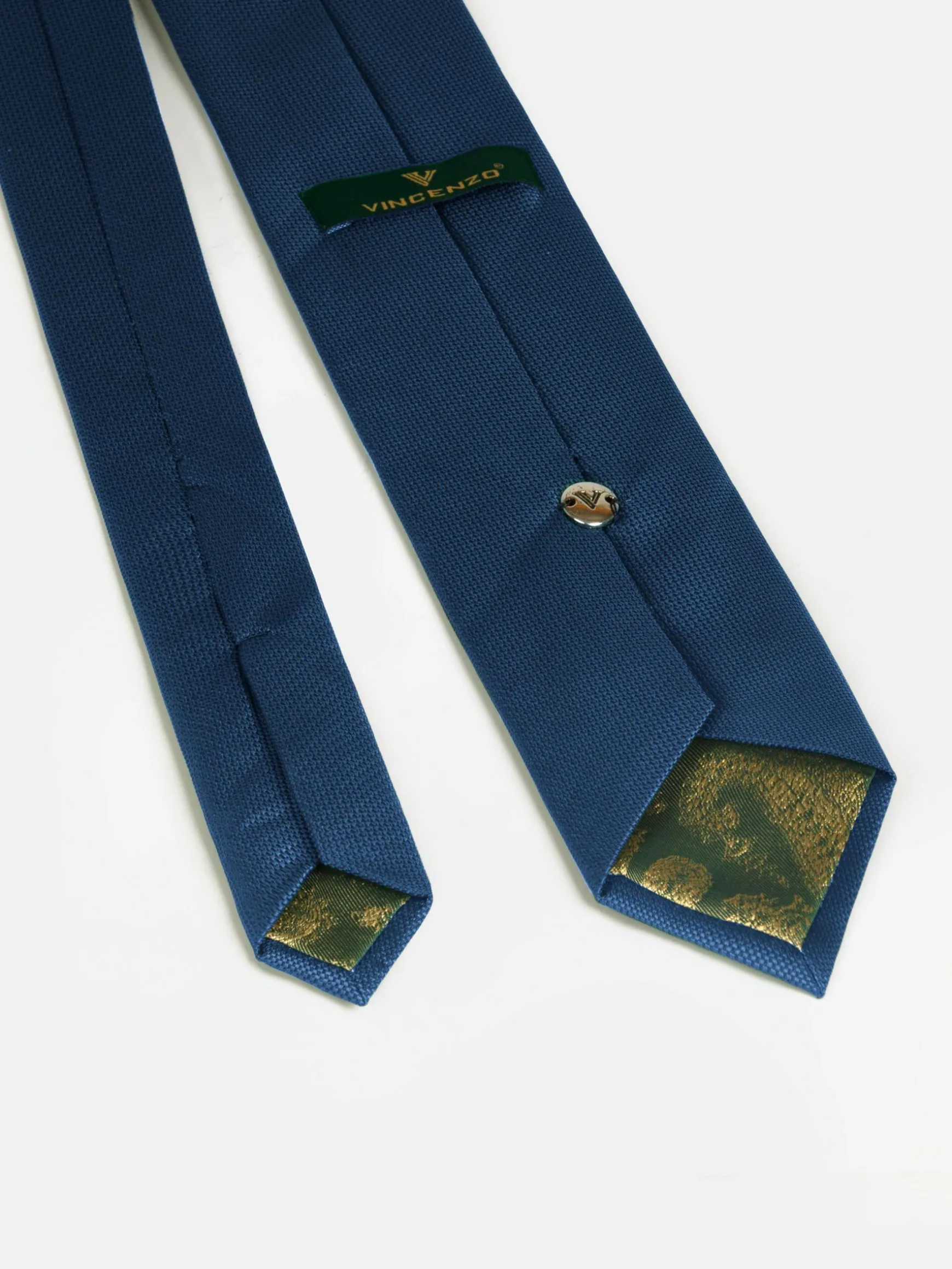 WAM DENIM Stropdassen*Pierce Blue Stropdas