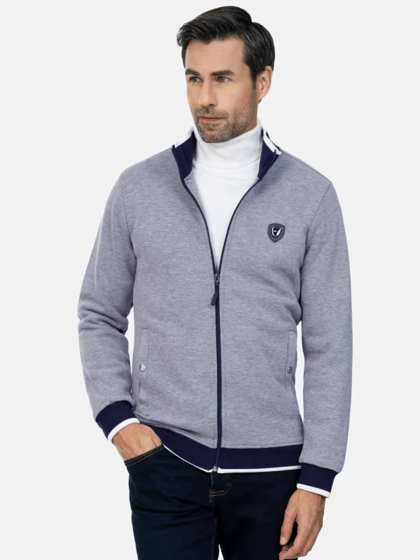 WAM DENIM Sweaters & Vesten*Prodromos High Neck Grey Vesten