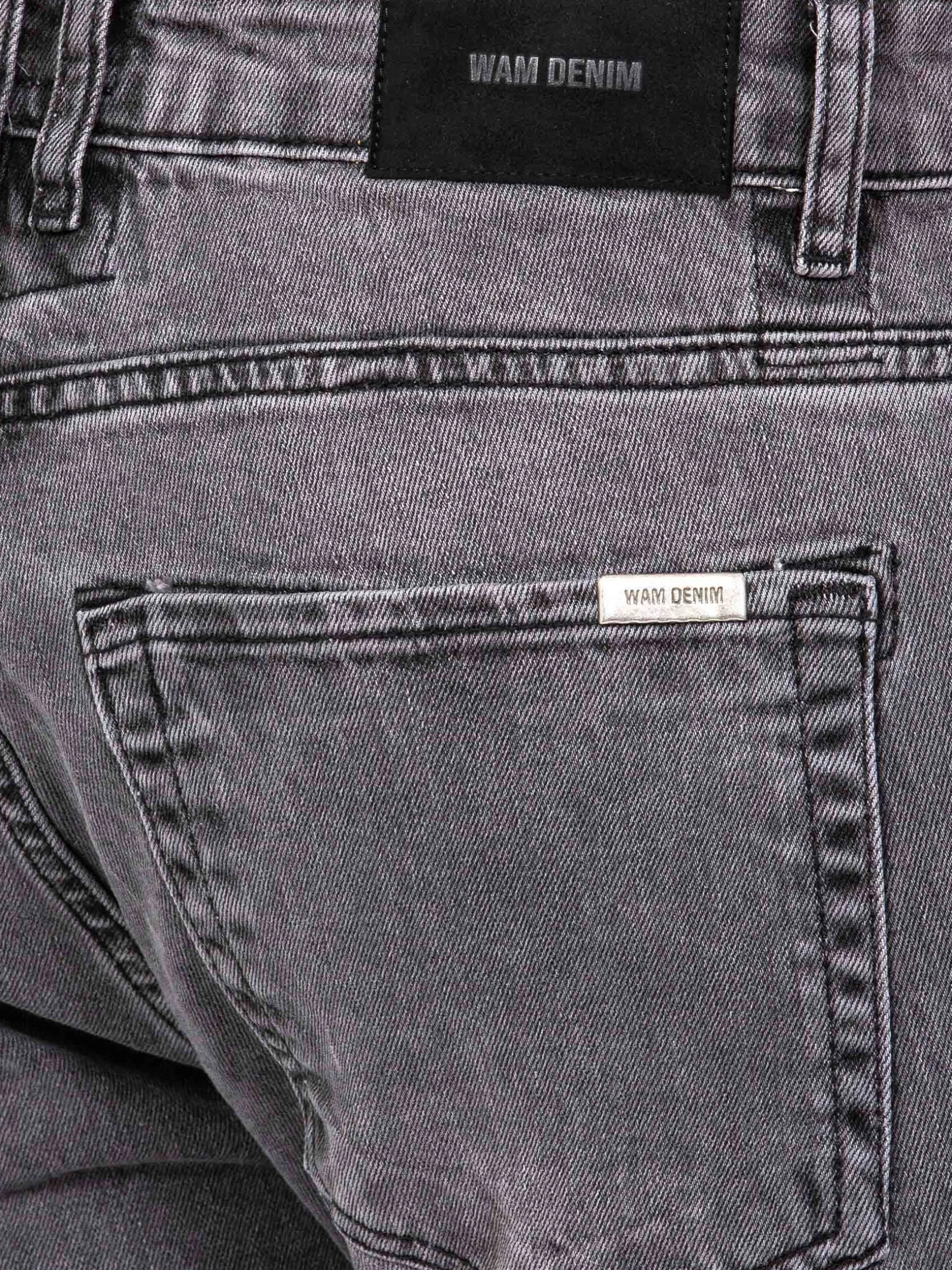 WAM DENIM Jeans*Rance Regular fit Anthracite Faded Jeans