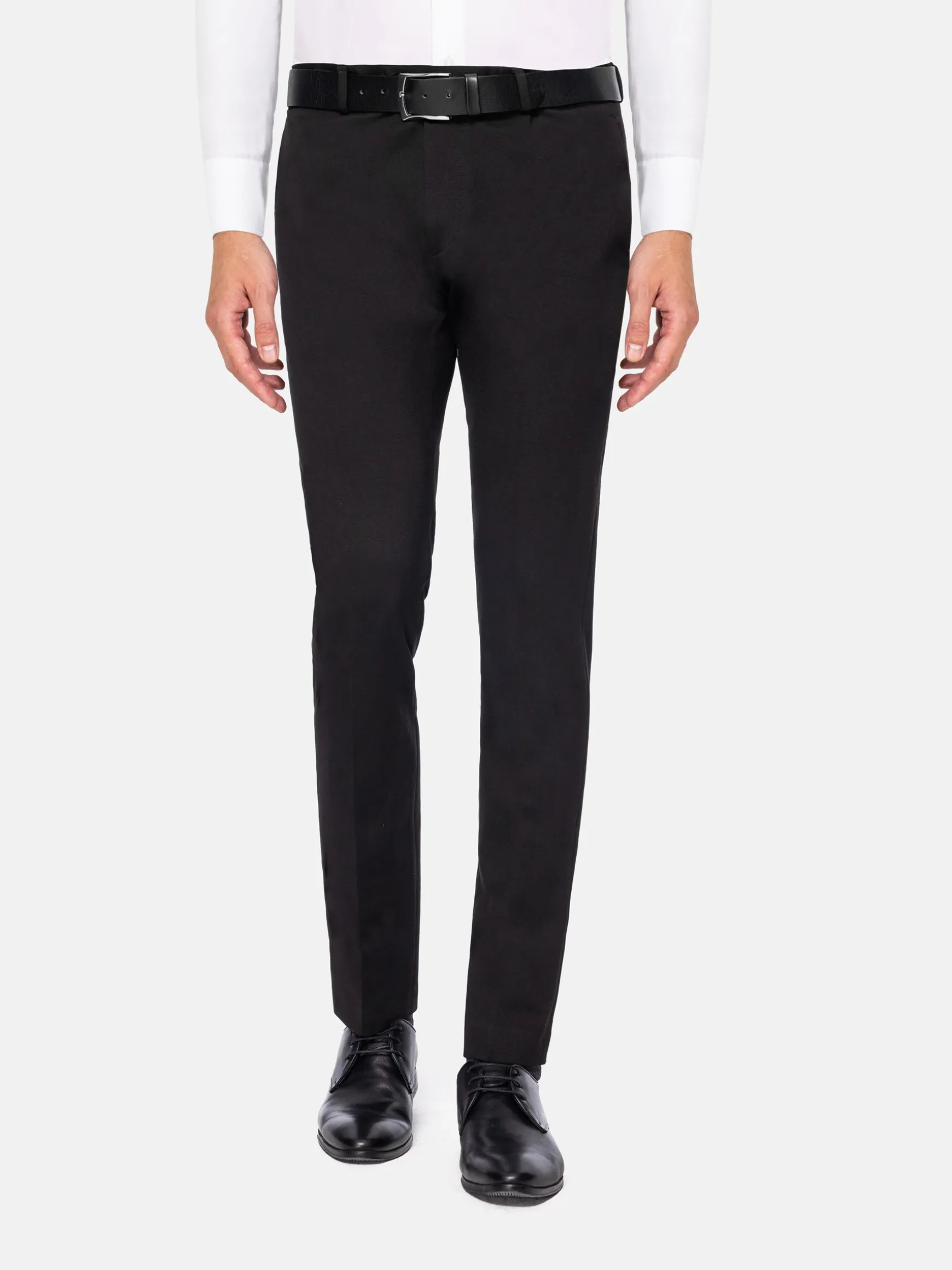 WAM DENIM Pakken & Maatwerk*Red Wood Glen Check Slim Fit Dark Red Black Suit Pantalon