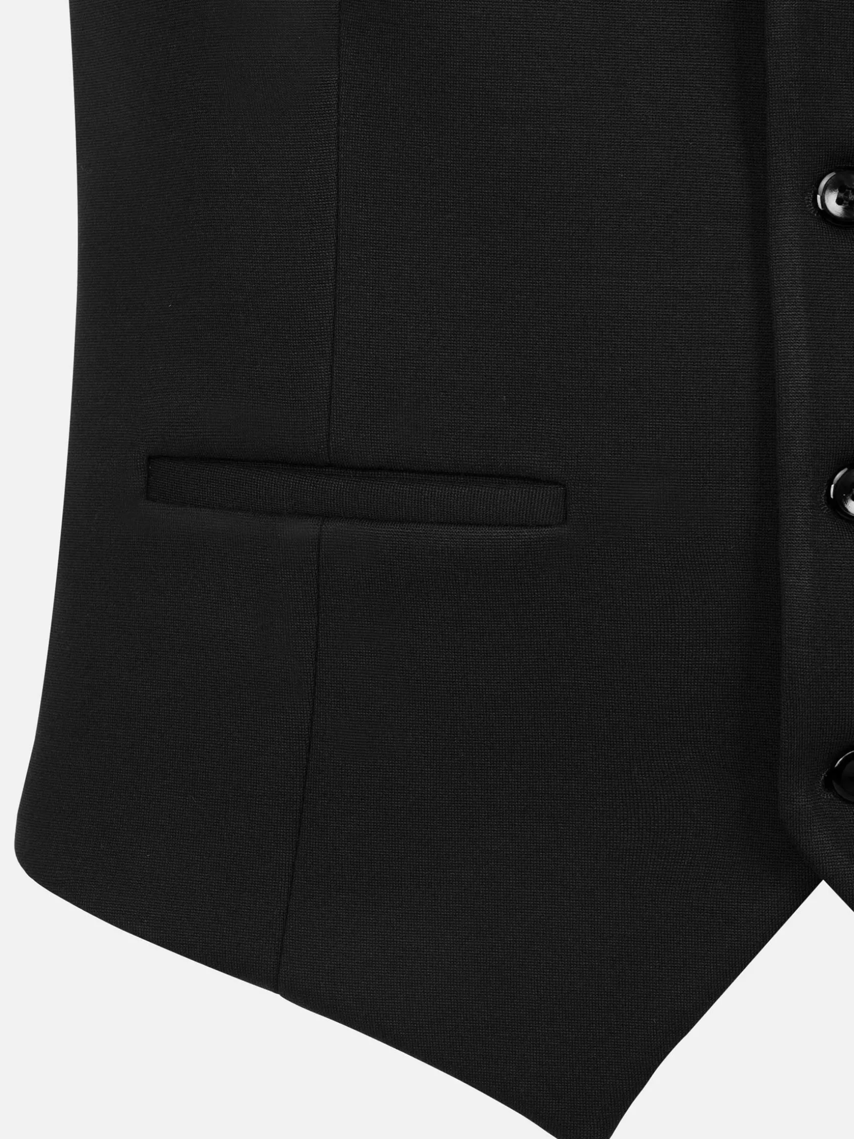 WAM DENIM Pakken & Maatwerk*Red Wood Glen Check Slim Fit Dark Red Black Suit Gilet