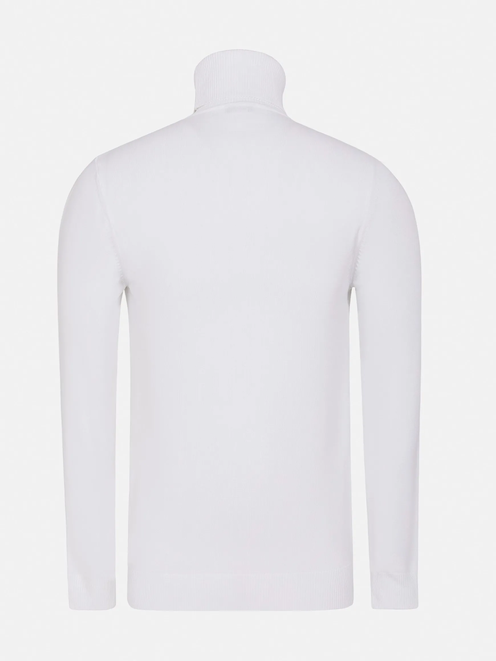 WAM DENIM Truien & Pullovers*Reinel High Neck Off-White Pullover