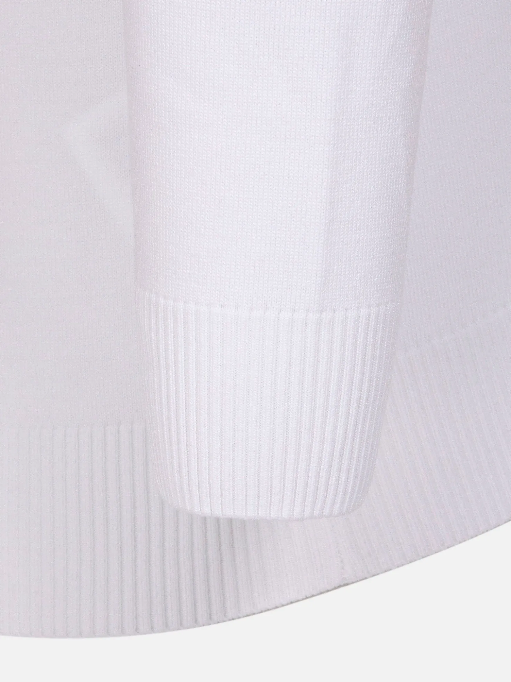 WAM DENIM Truien & Pullovers*Reinel High Neck Off-White Pullover