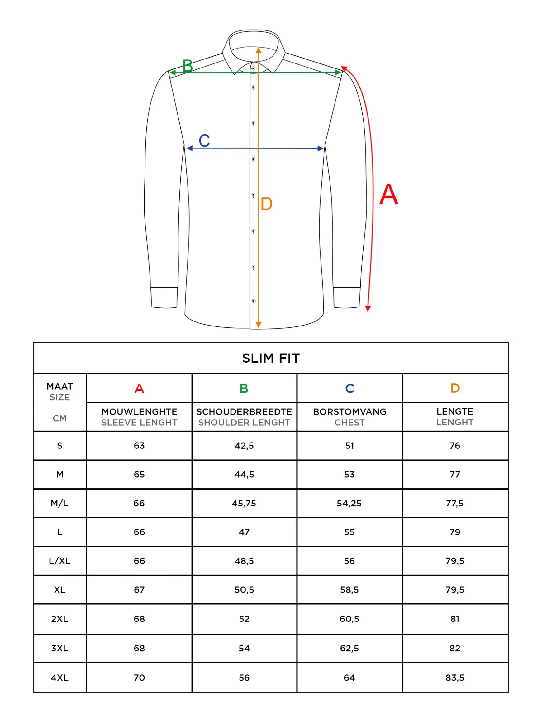 WAM DENIM Overhemd Lange Mouwen*Rennes Floral White Overhemd