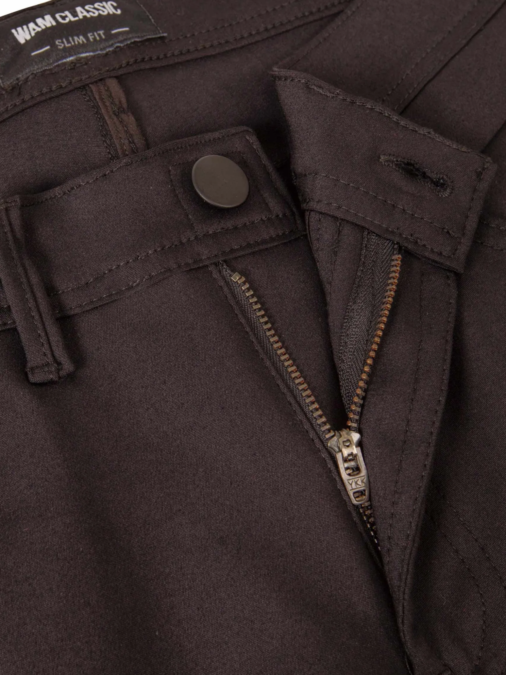 WAM DENIM Jeans*Ricky Slim Fit Black Jeans