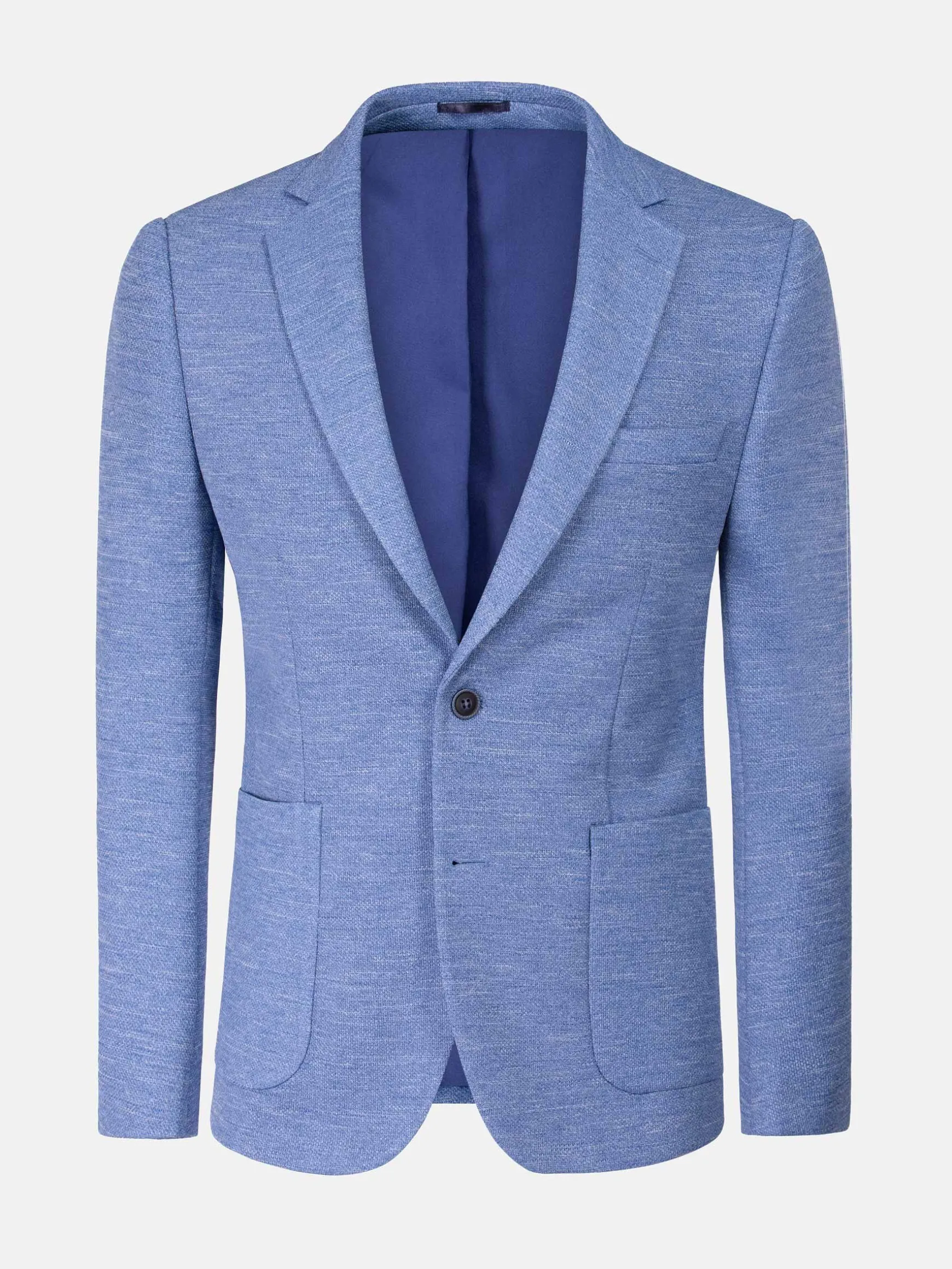 WAM DENIM Colberts & Blazers*Ripon Modern Fit Blue Colbert