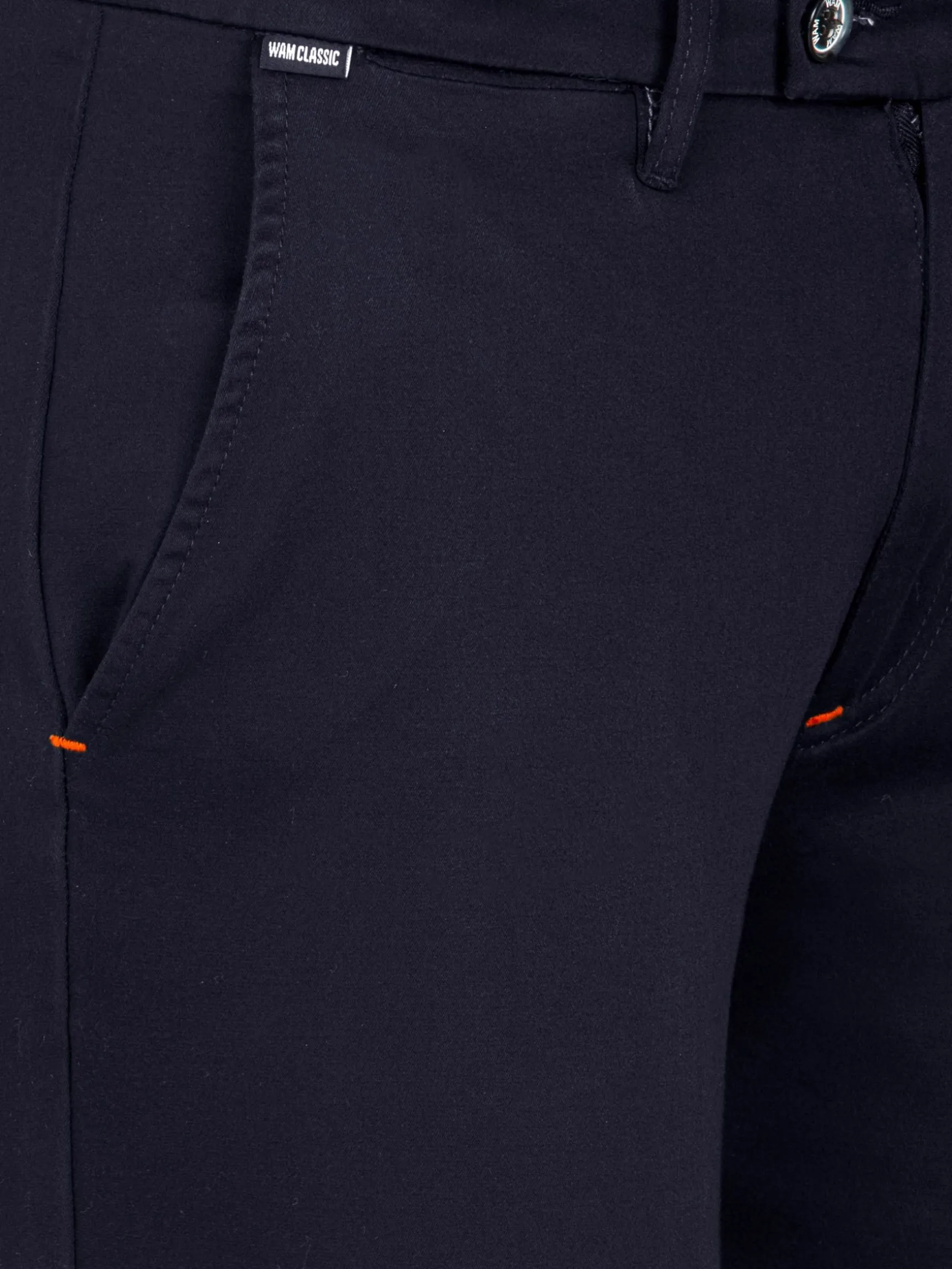 WAM DENIM Chino's*Robo Dark Navy Chino