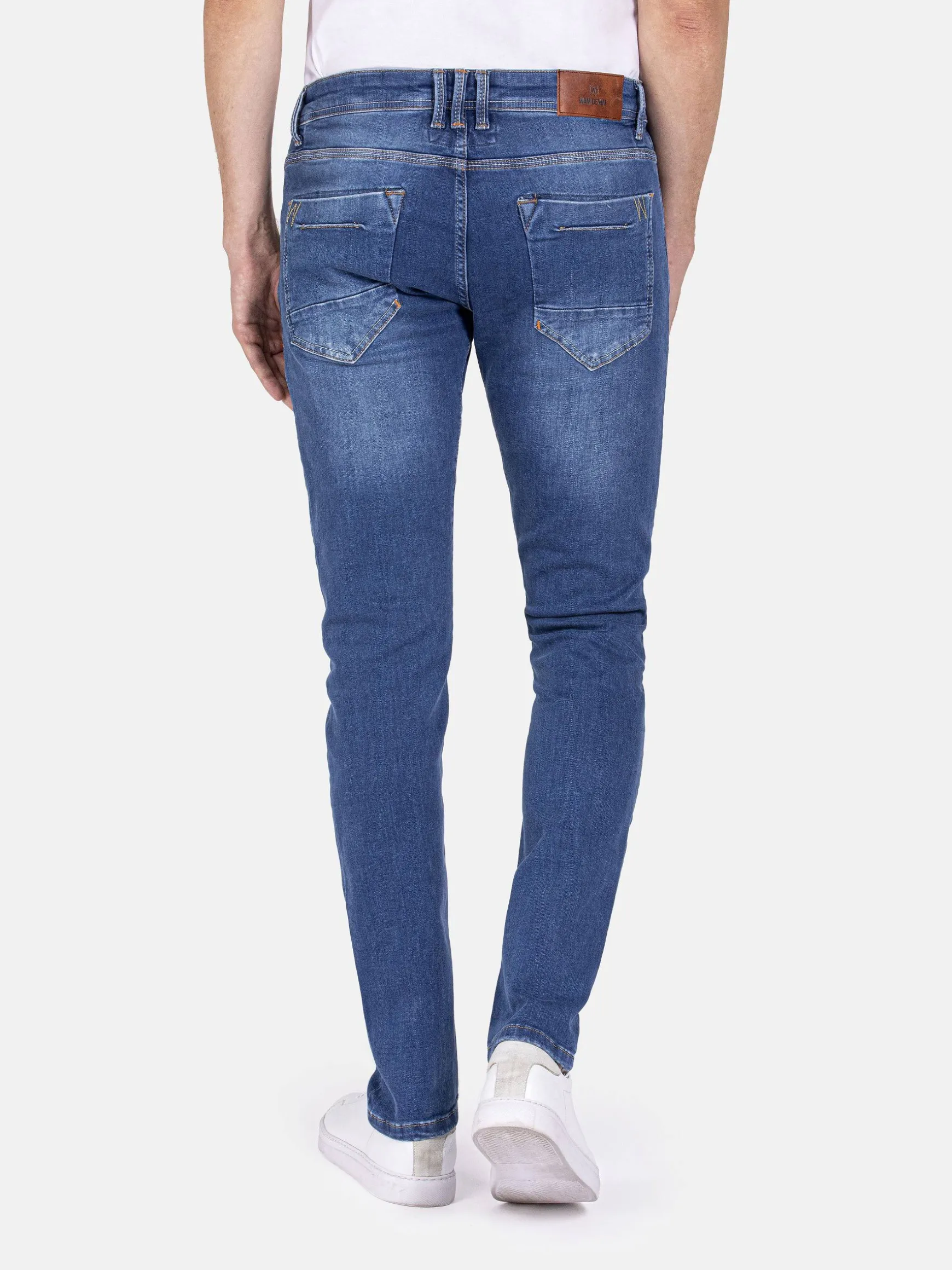 WAM DENIM Jeans*Roubiax Slim Fit Navy Jeans
