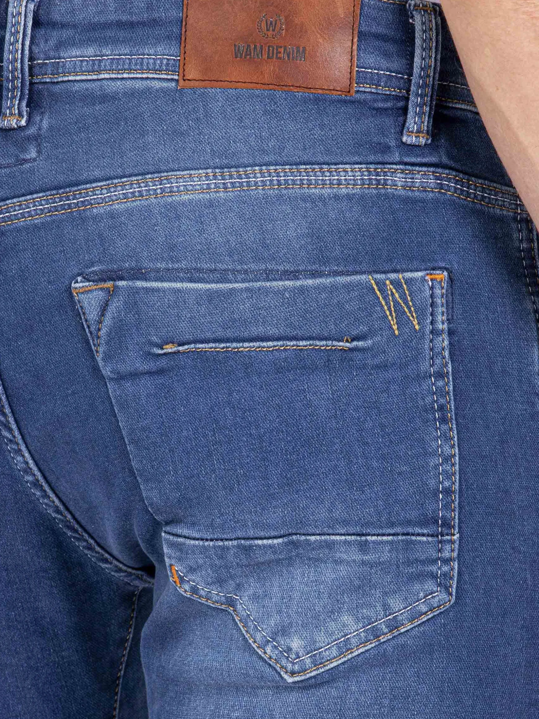 WAM DENIM Jeans*Roubiax Slim Fit Navy Jeans