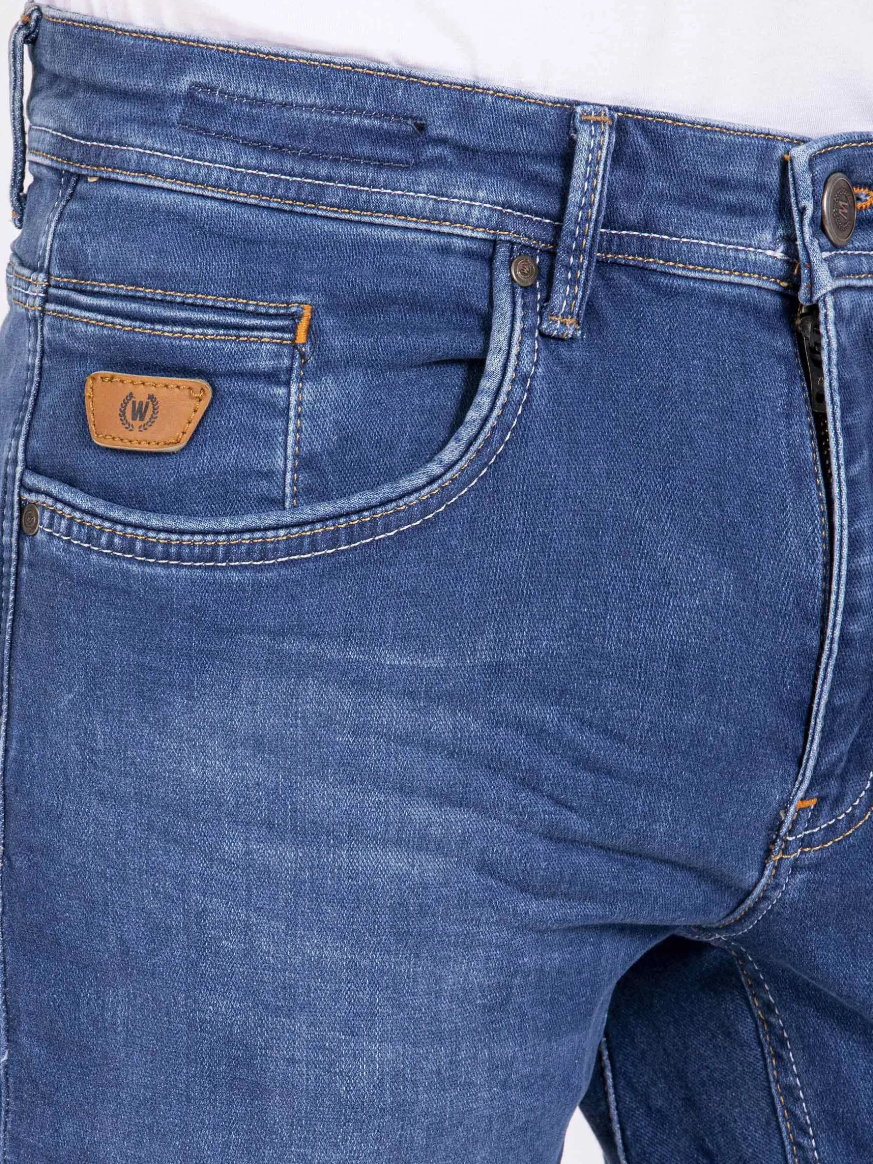 WAM DENIM Jeans*Roubiax Slim Fit Navy Jeans