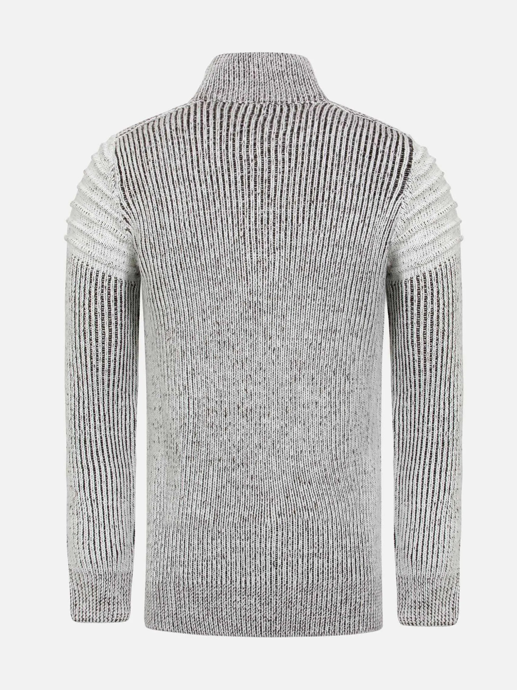 WAM DENIM Truien & Pullovers*Ryatt Knit Pattern Off White Brown Truien