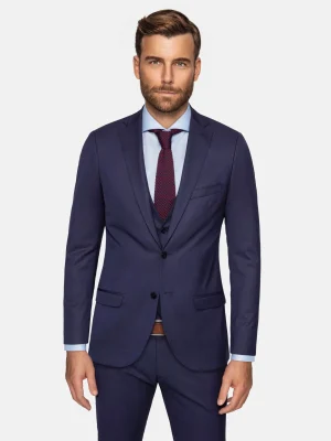 WAM DENIM Pakken & Maatwerk*Scotsville Notch Lapel Navy Colbert