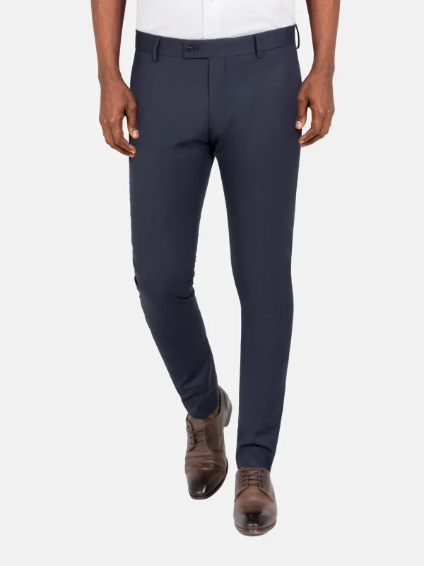WAM DENIM Pakken & Maatwerk*Scotsville Slim Fit Dark Navy Suit Pantalon