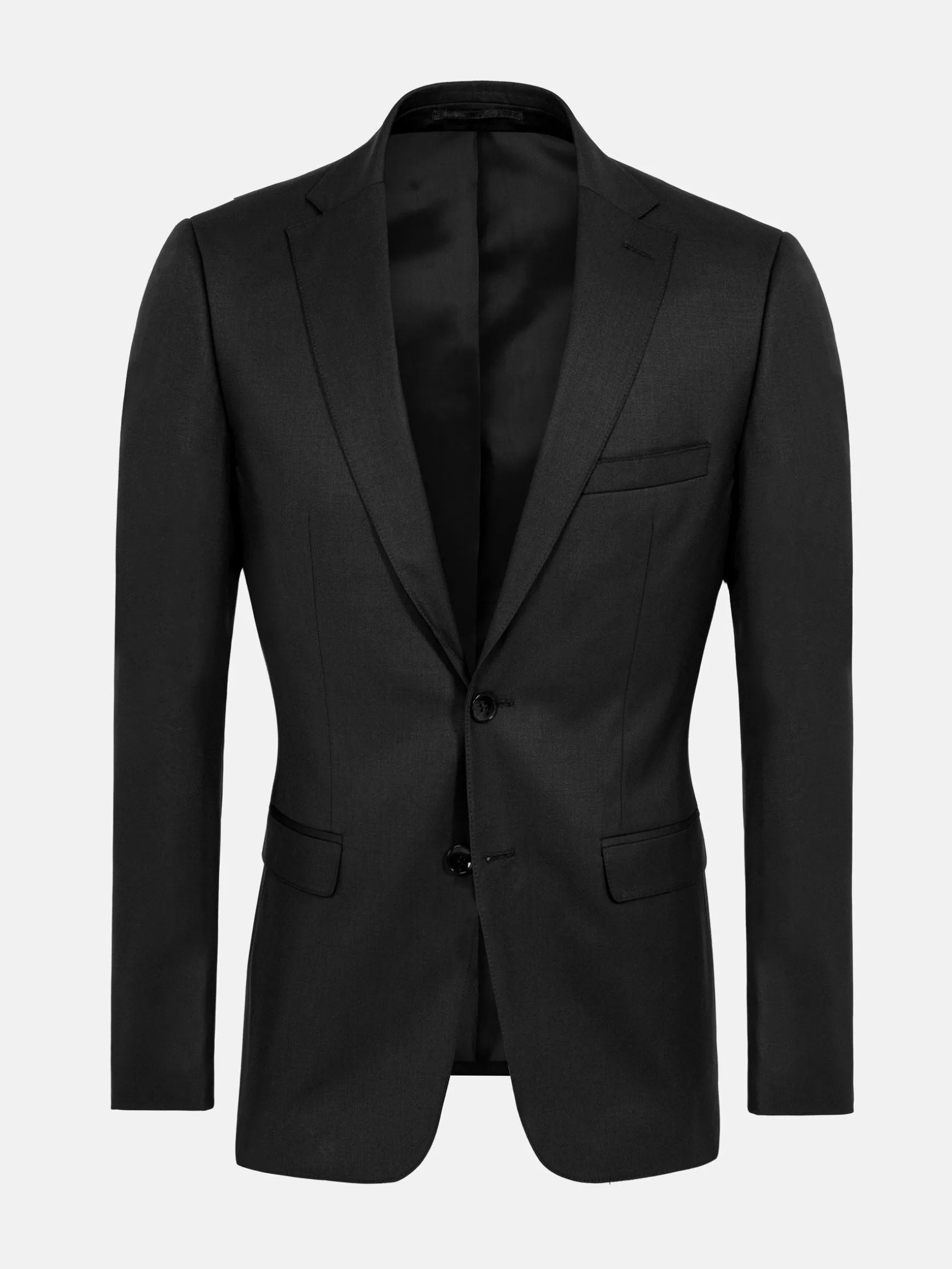 WAM DENIM Pakken & Maatwerk*Scottsville Notch Lapel Black Suit Colbert