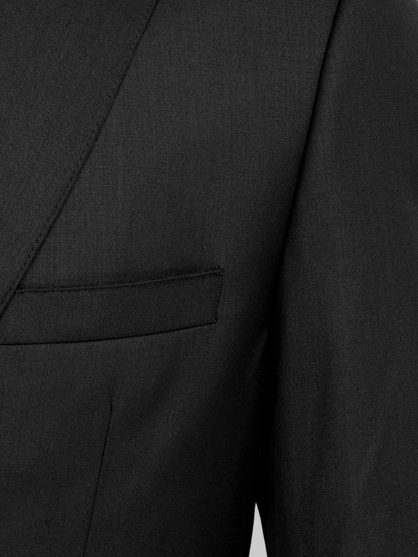 WAM DENIM Pakken & Maatwerk*Scottsville Notch Lapel Black Suit Colbert