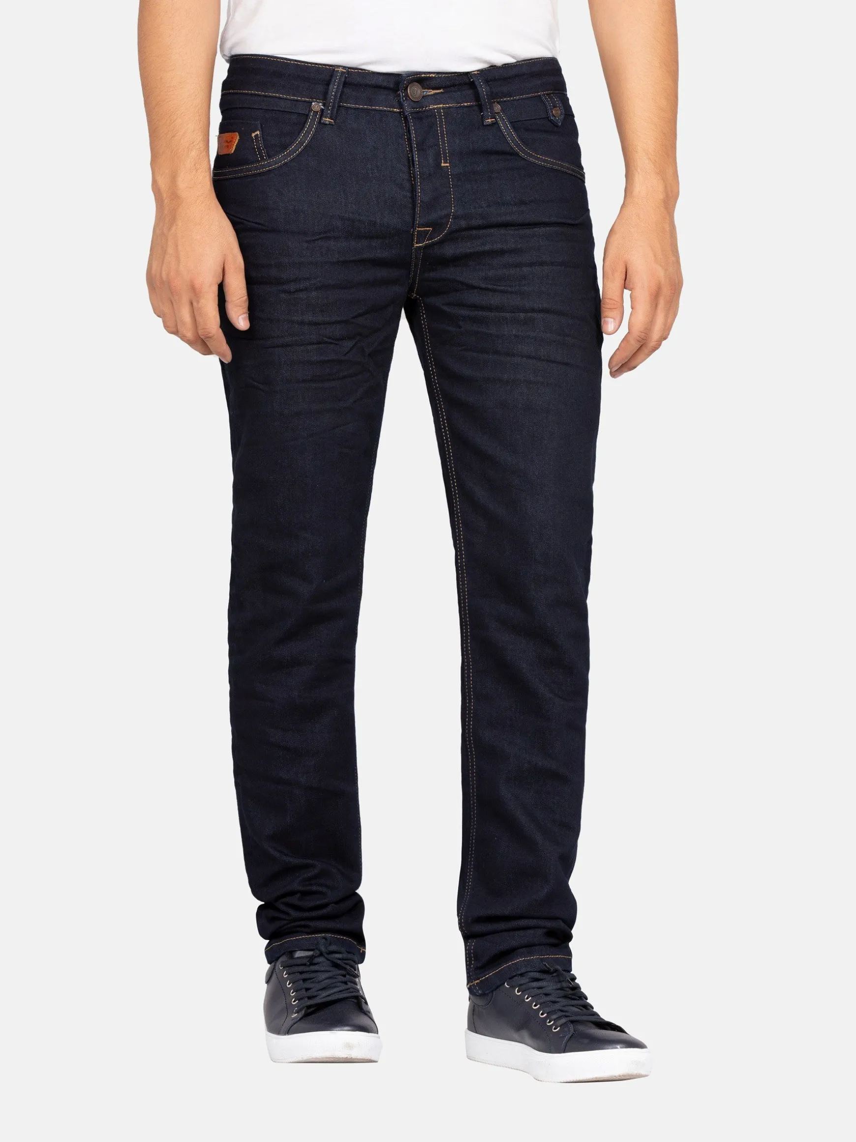 WAM DENIM Jeans*Sender Stretchable Navy Jeans