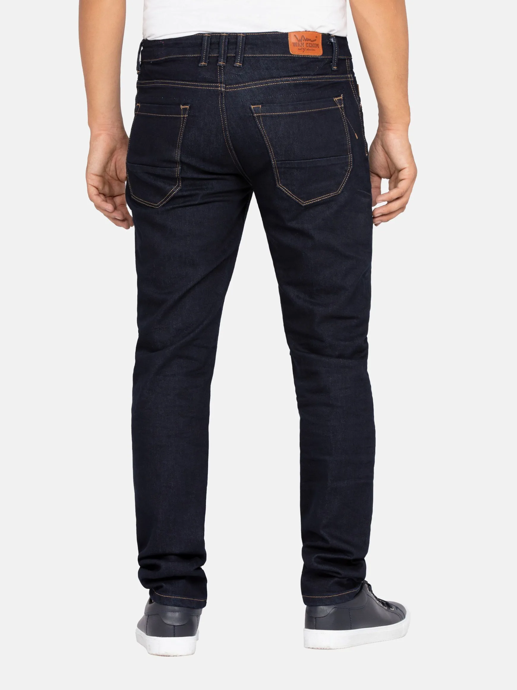 WAM DENIM Jeans*Sender Stretchable Navy Jeans