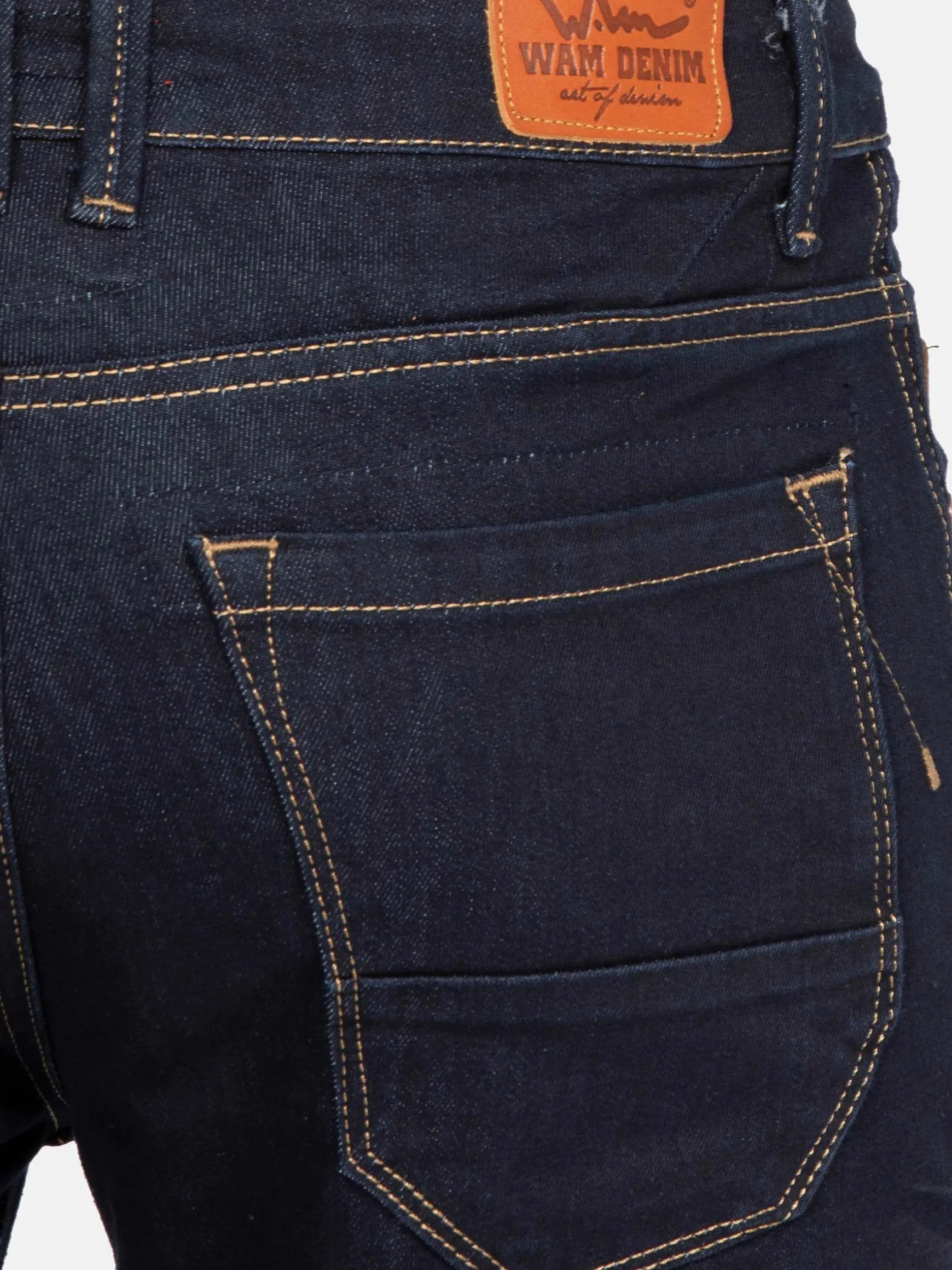 WAM DENIM Jeans*Sender Stretchable Navy Jeans