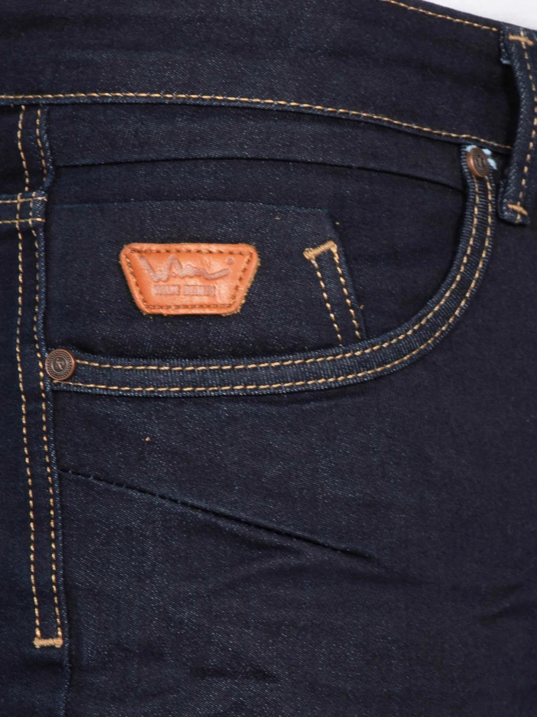 WAM DENIM Jeans*Sender Stretchable Navy Jeans