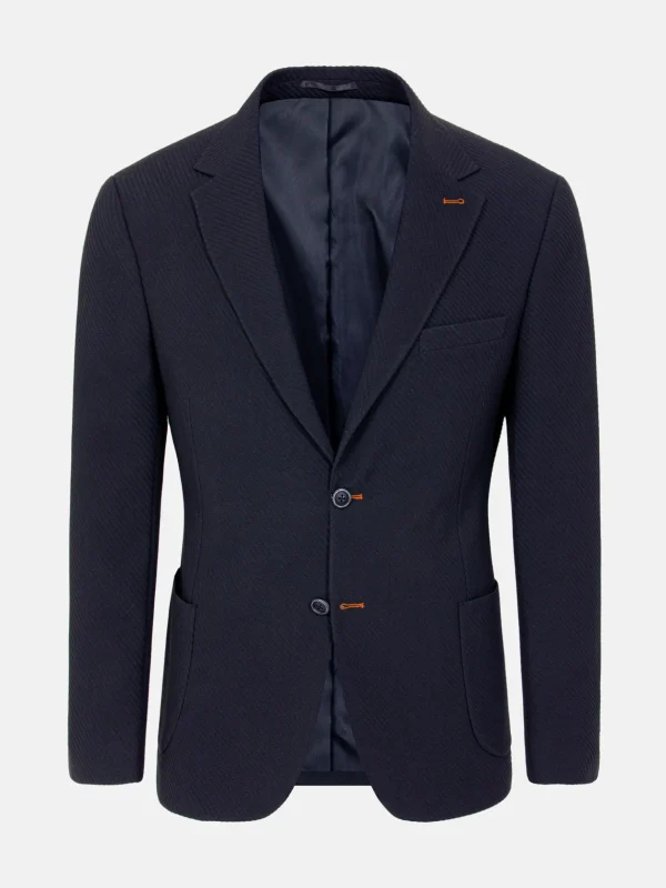 WAM DENIM Colberts & Blazers*Seoul Single Breast Navy Colbert