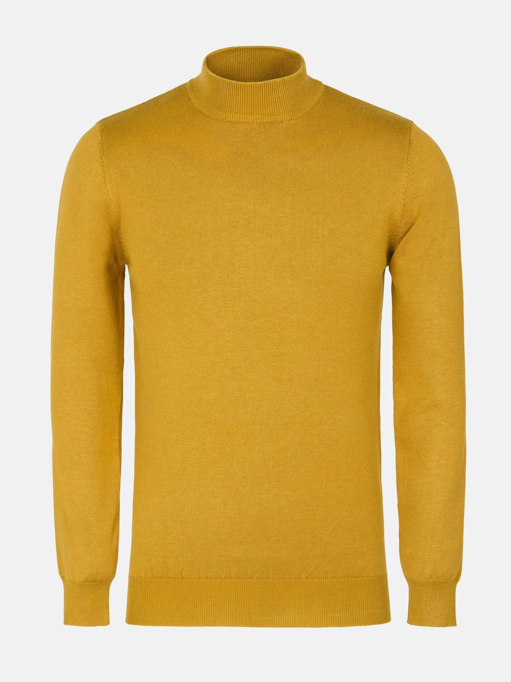 WAM DENIM Truien & Pullovers*Siena Round-Necked Dark Yellow Pullover