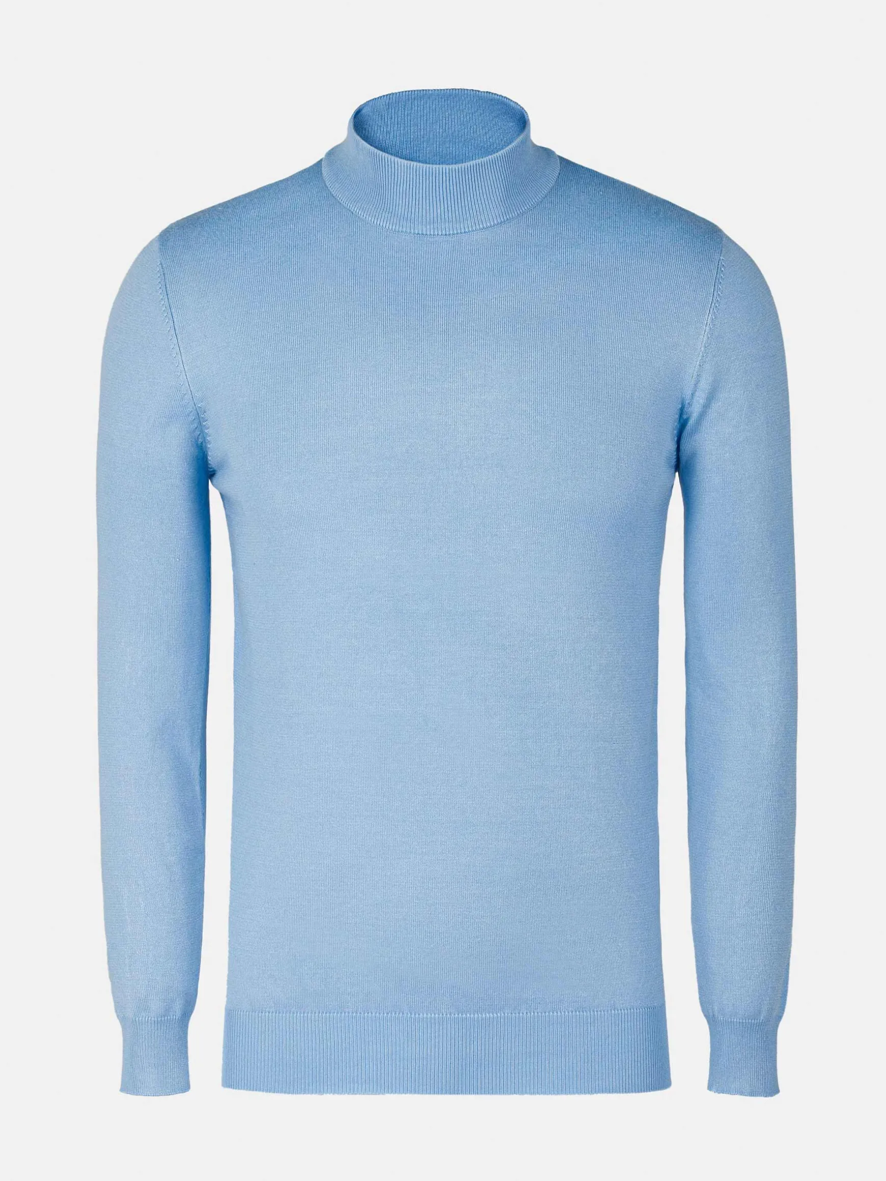 WAM DENIM Truien & Pullovers*Siena Round-Necked Light Blue Pullover