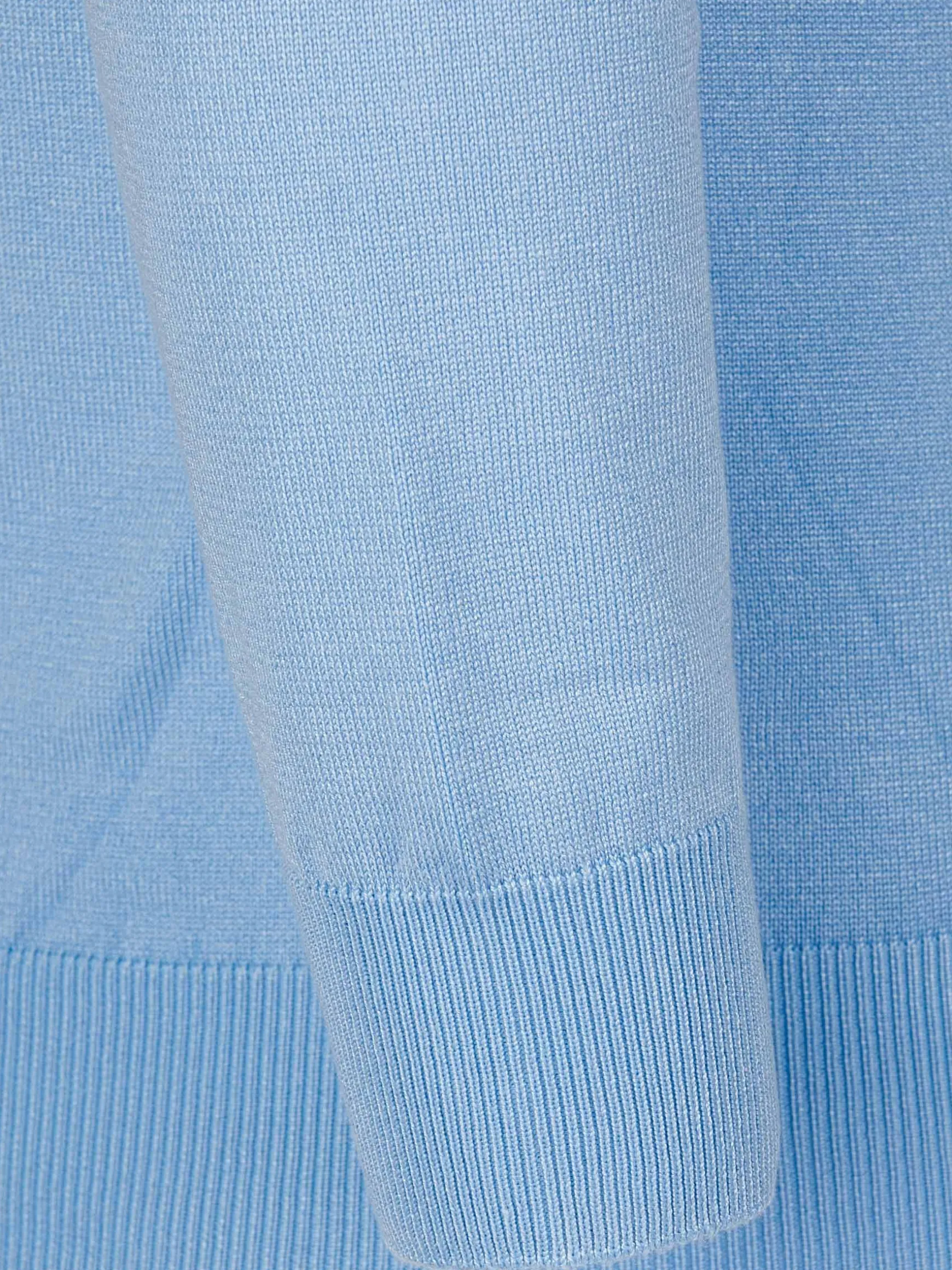 WAM DENIM Truien & Pullovers*Siena Round-Necked Light Blue Pullover