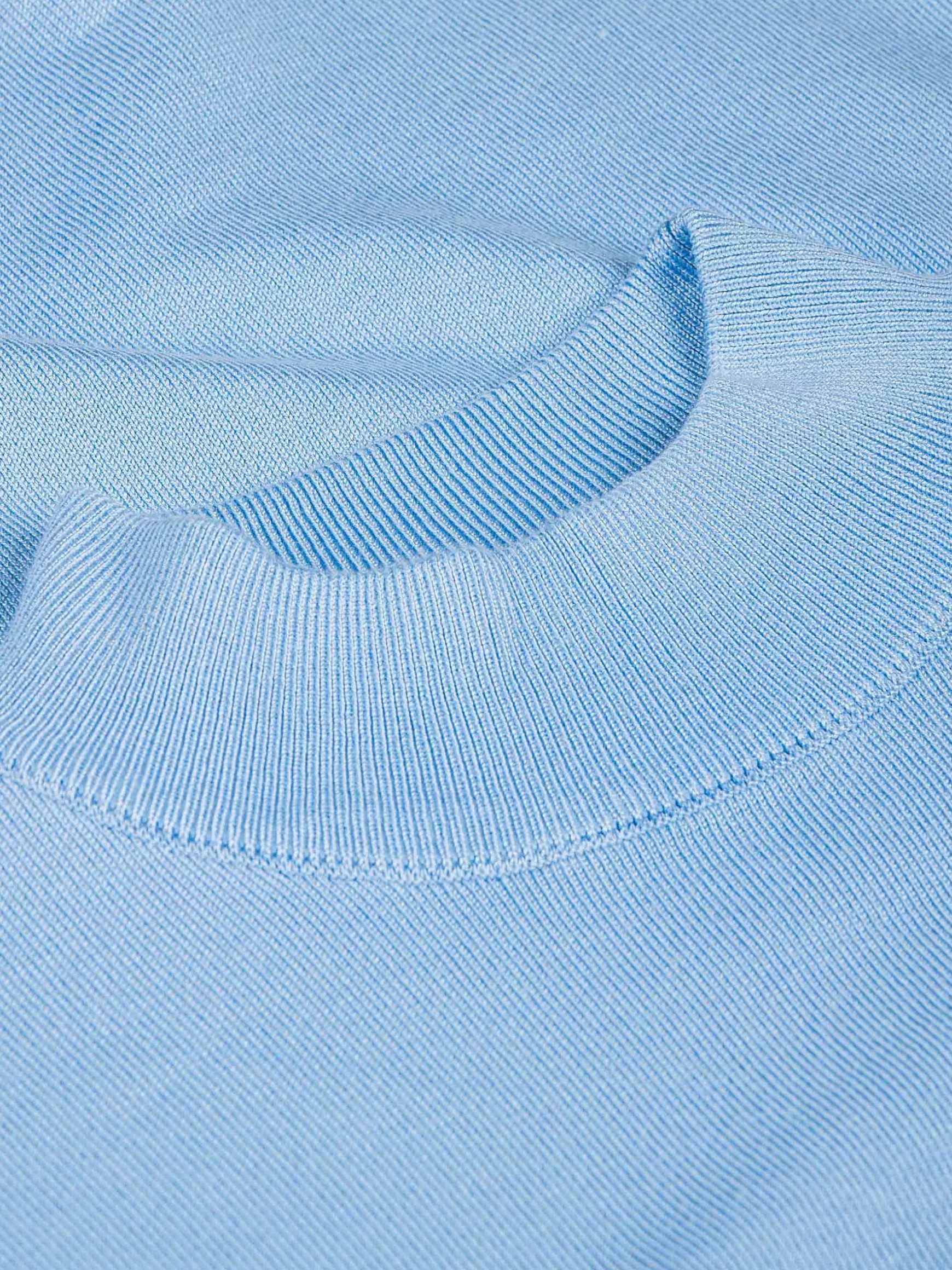 WAM DENIM Truien & Pullovers*Siena Round-Necked Light Blue Pullover