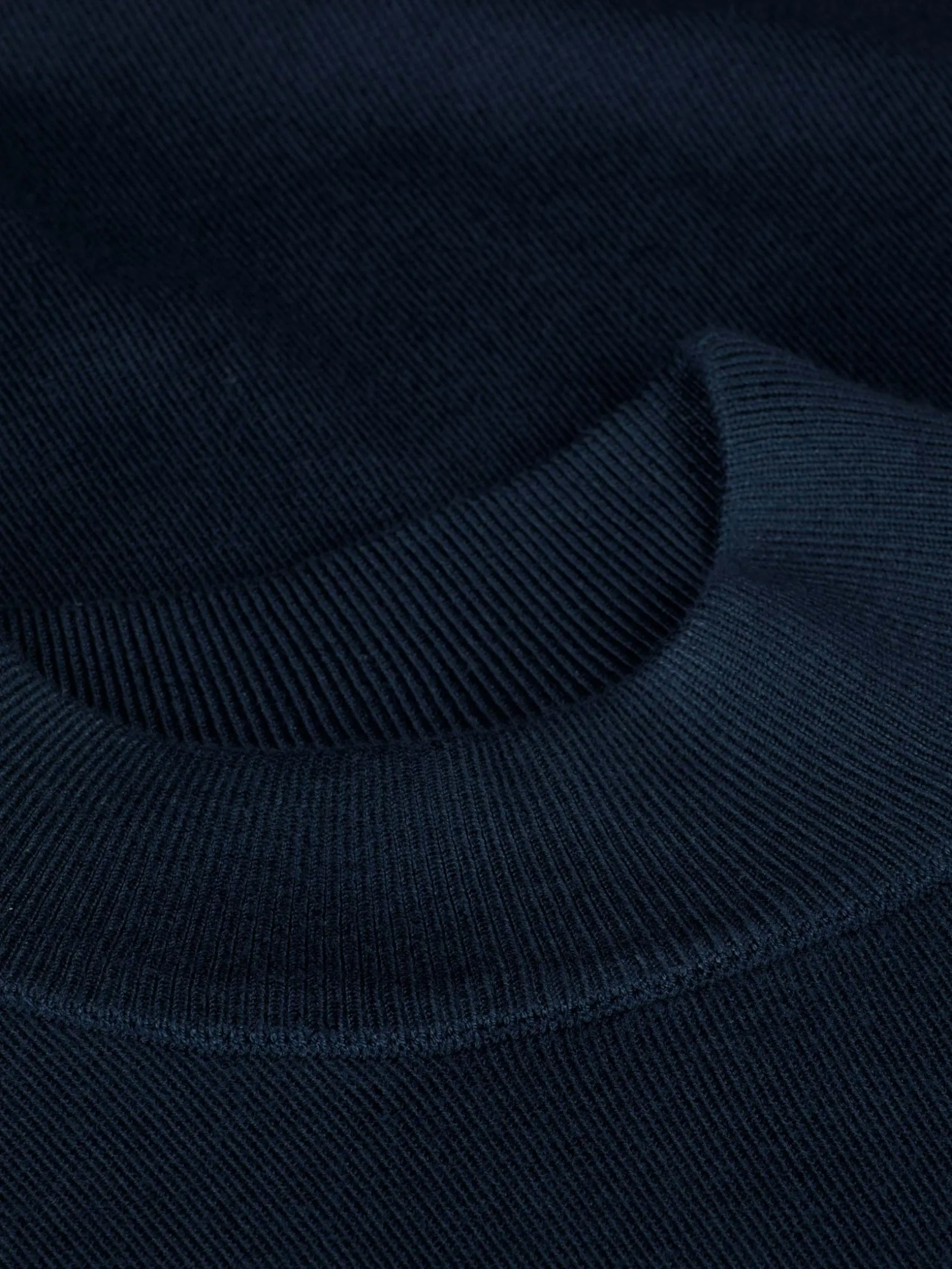 WAM DENIM Truien & Pullovers*Siena Round-Necked Navy Pullover
