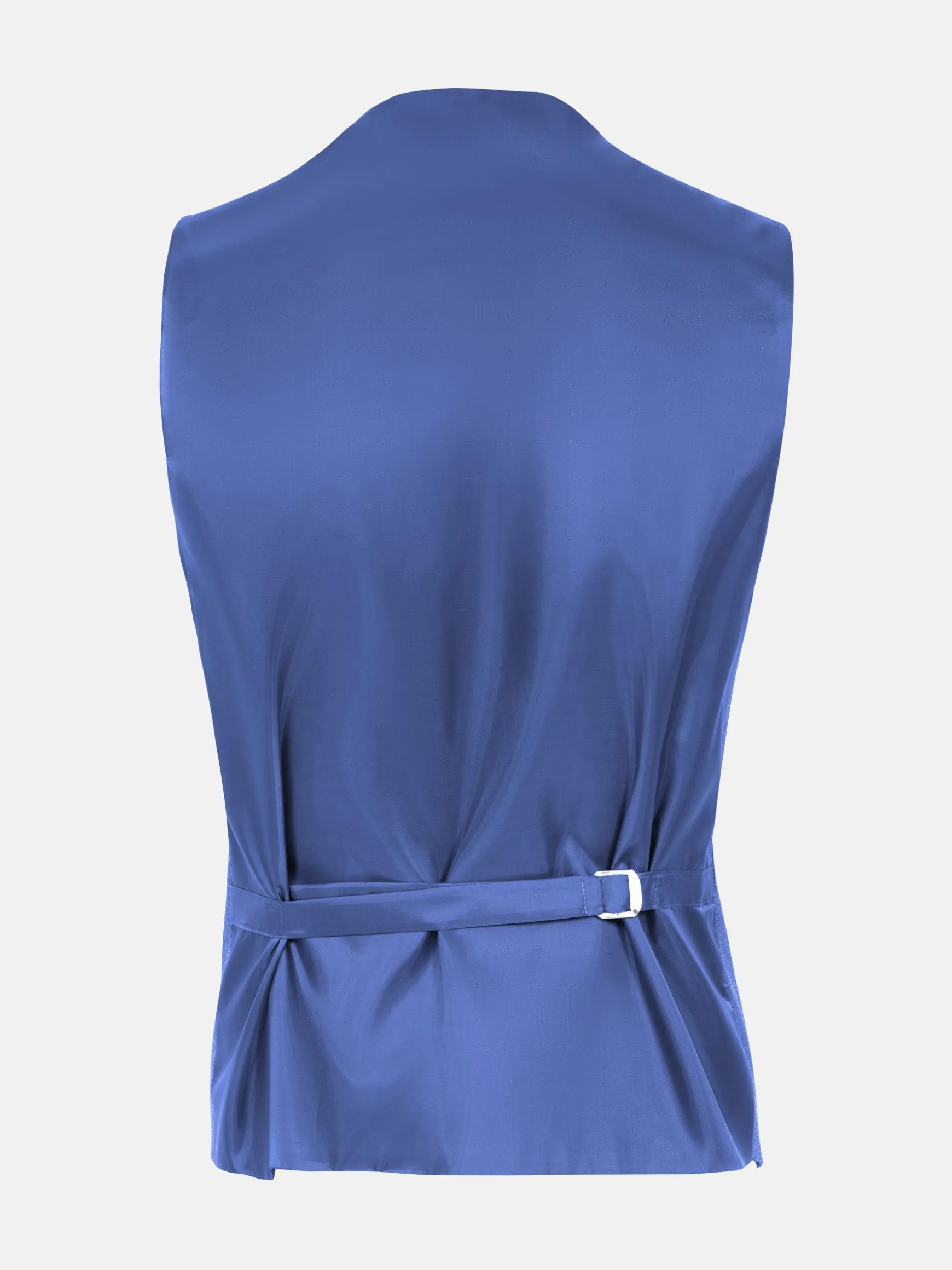 WAM DENIM Pakken & Maatwerk*Slim Fit Textured Indigo Gilet