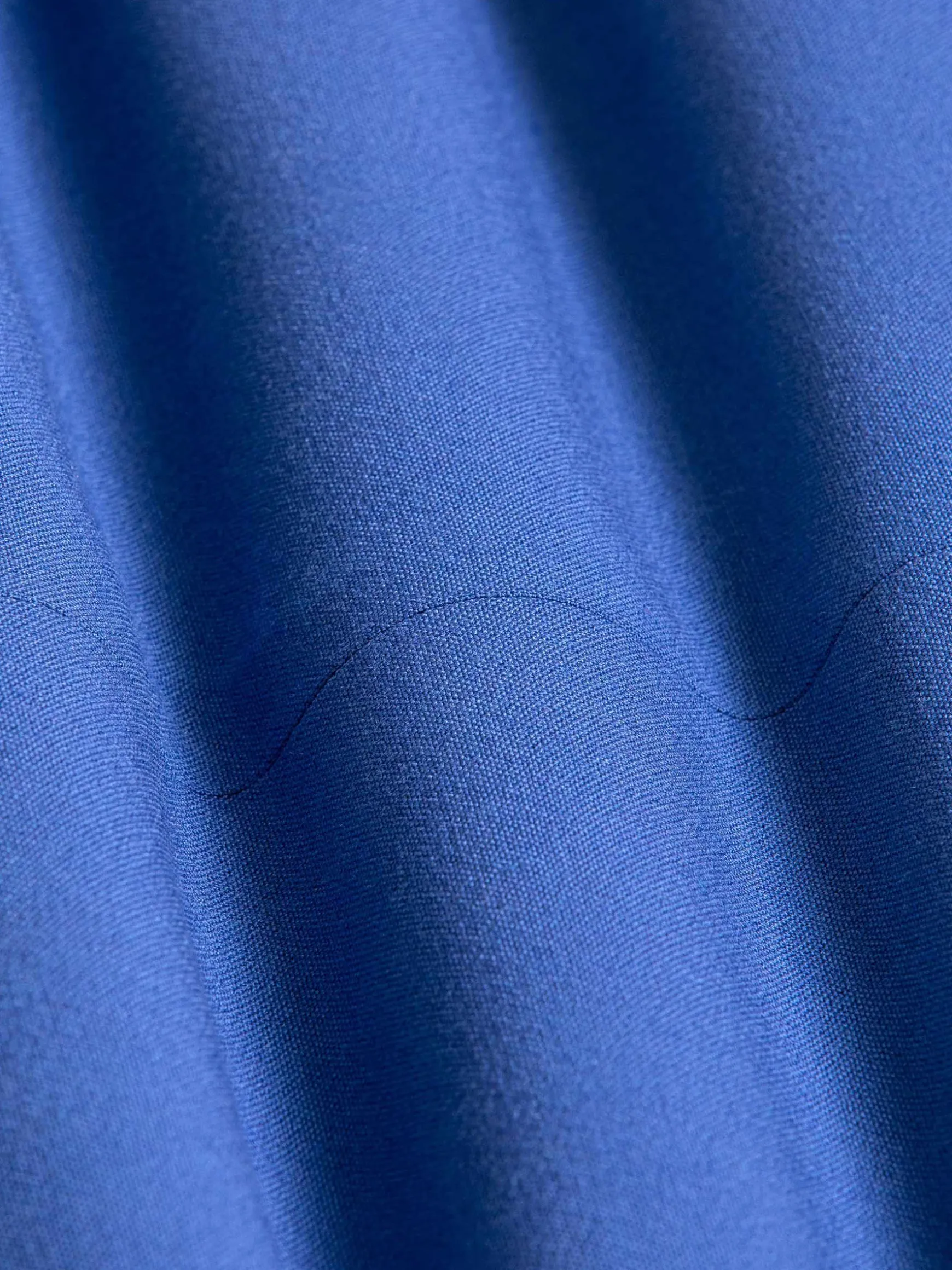 WAM DENIM Pakken & Maatwerk*Slim Fit Textured Indigo Gilet