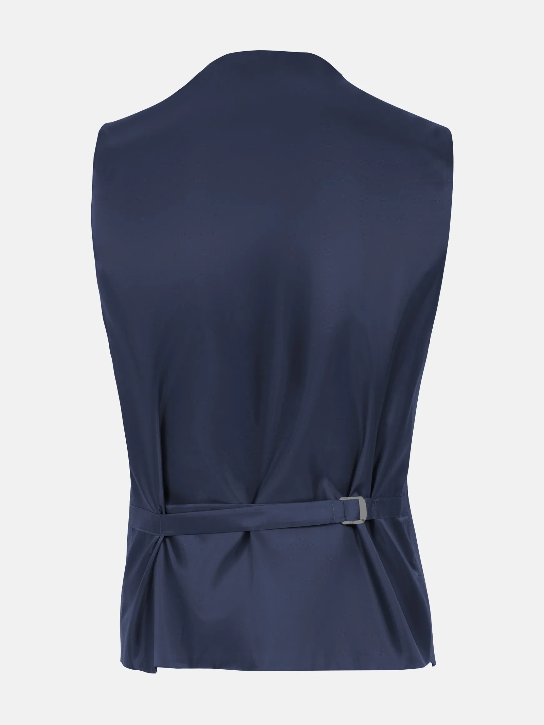 WAM DENIM Pakken & Maatwerk*Slim Fit Textured Navy Gilet