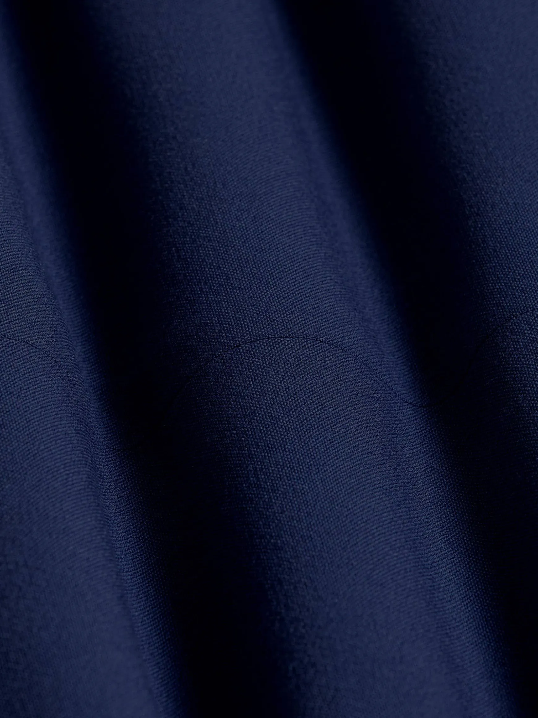 WAM DENIM Pakken & Maatwerk*Slim Fit Textured Navy Gilet