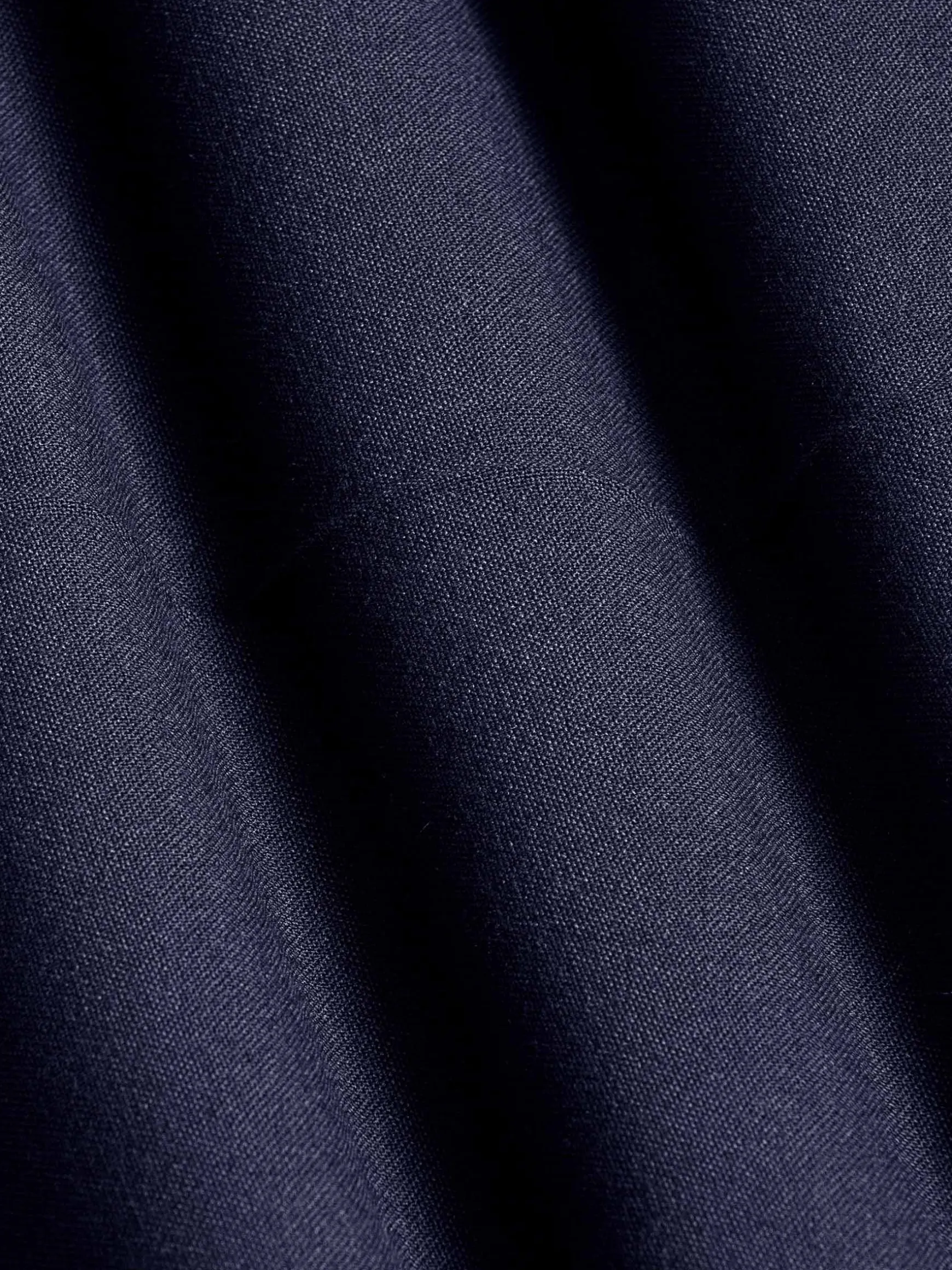 WAM DENIM Pakken & Maatwerk*Slim Fit Textured Navy Pantalon