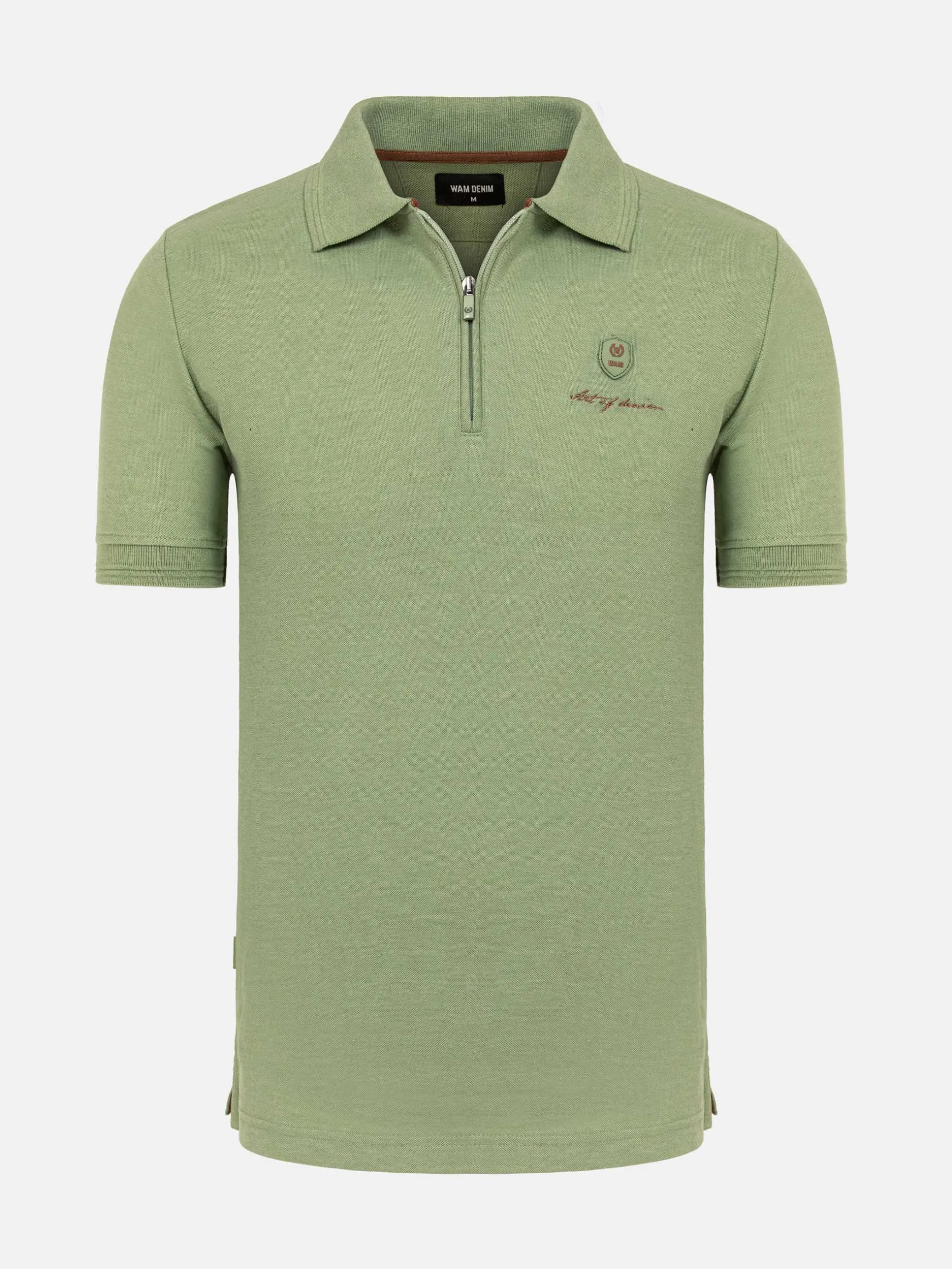 WAM DENIM Polo's*Soren Light Green Polo