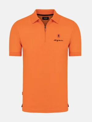 WAM DENIM Polo's*Soren Orange Polo