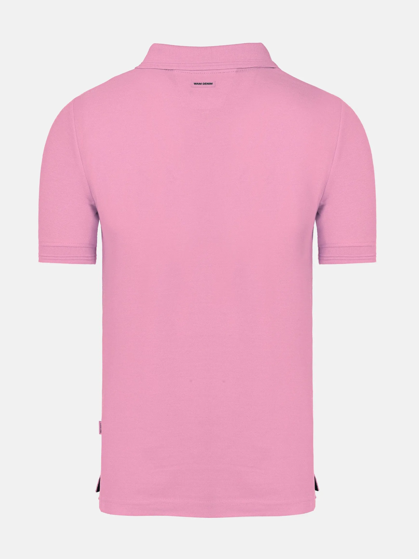 WAM DENIM Polo's*Soren Pink Polo