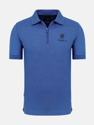 WAM DENIM Polo's*Soren Royal Blue Polo