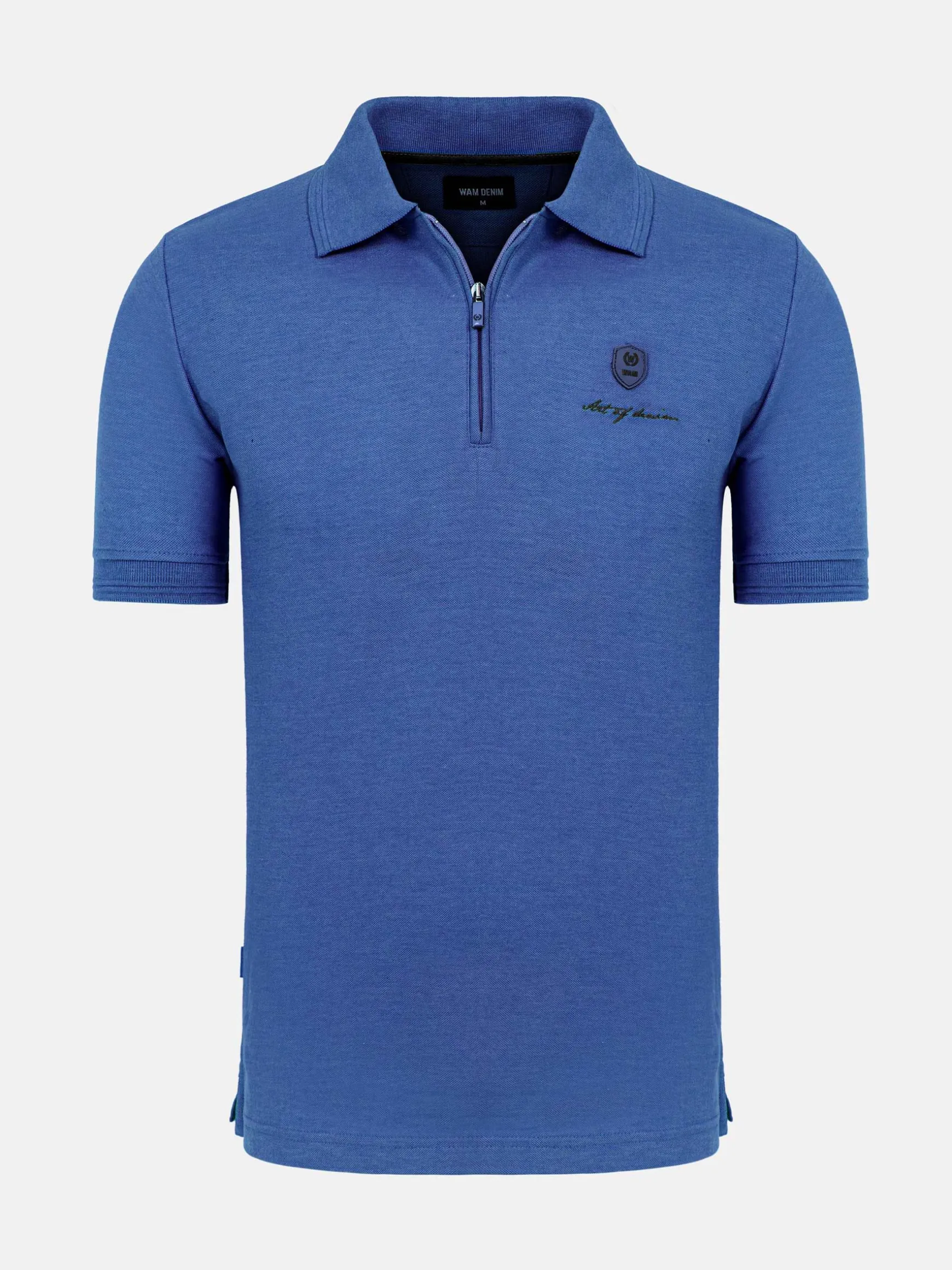 WAM DENIM Polo's*Soren Royal Blue Polo