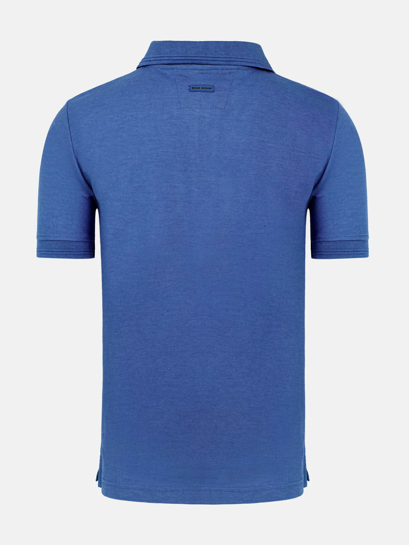 WAM DENIM Polo's*Soren Royal Blue Polo