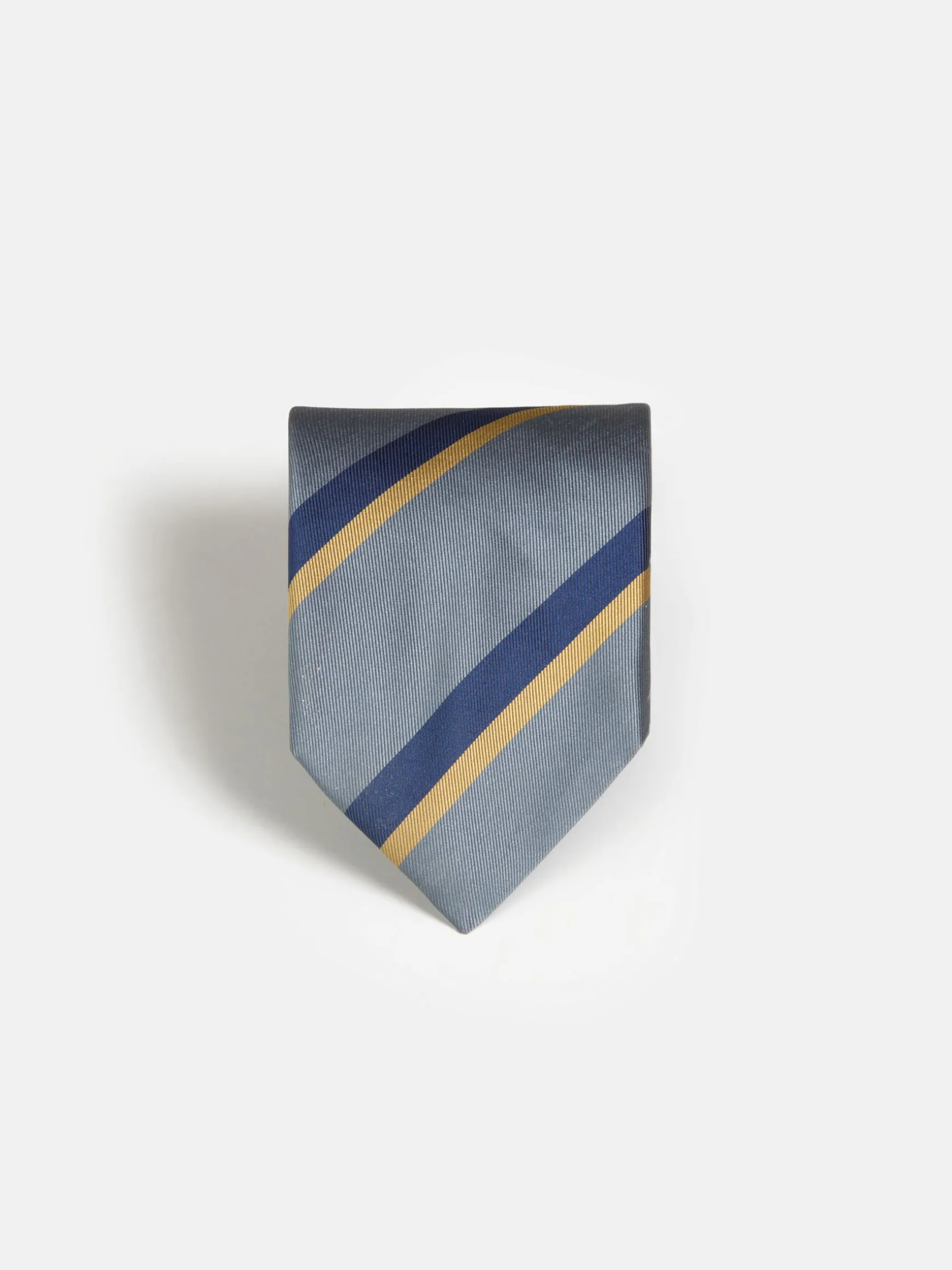 WAM DENIM Stropdassen*Stropdas S38 Anthracite Navy